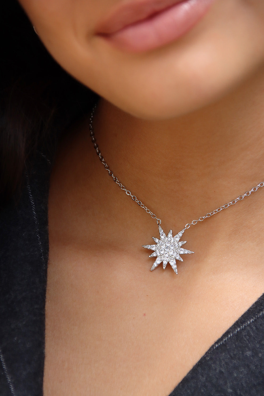 White Star Necklace