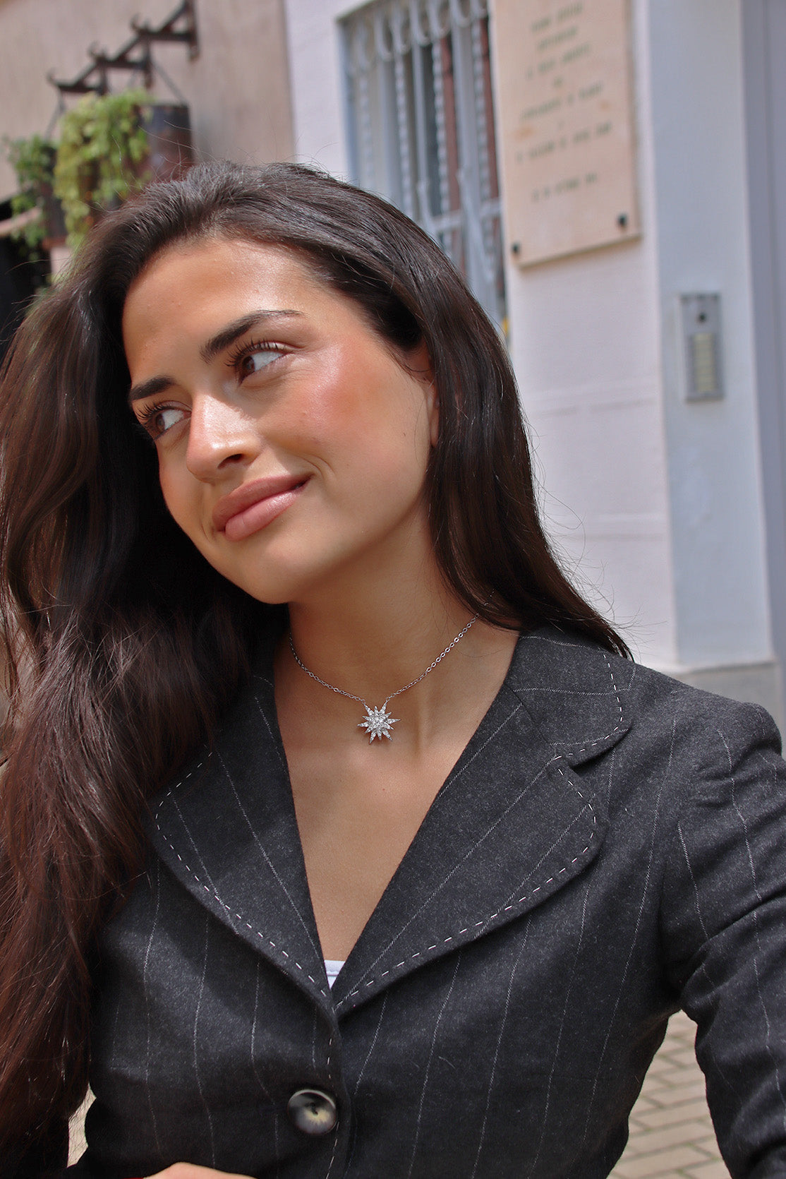 White Star Necklace