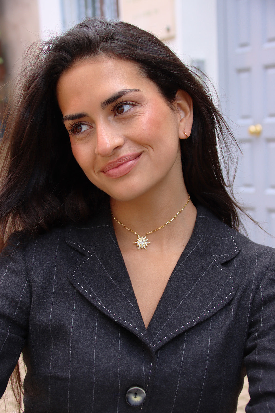 White Star Necklace