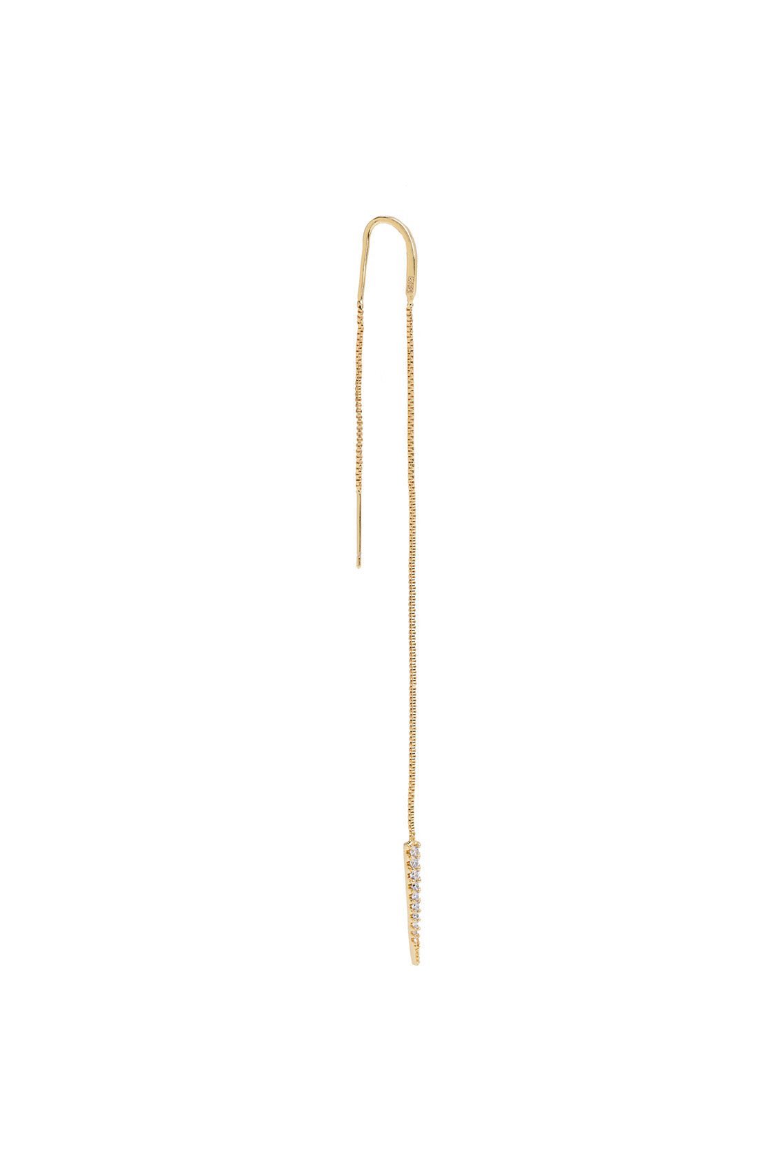 Double Chain Flare Earring (unit)