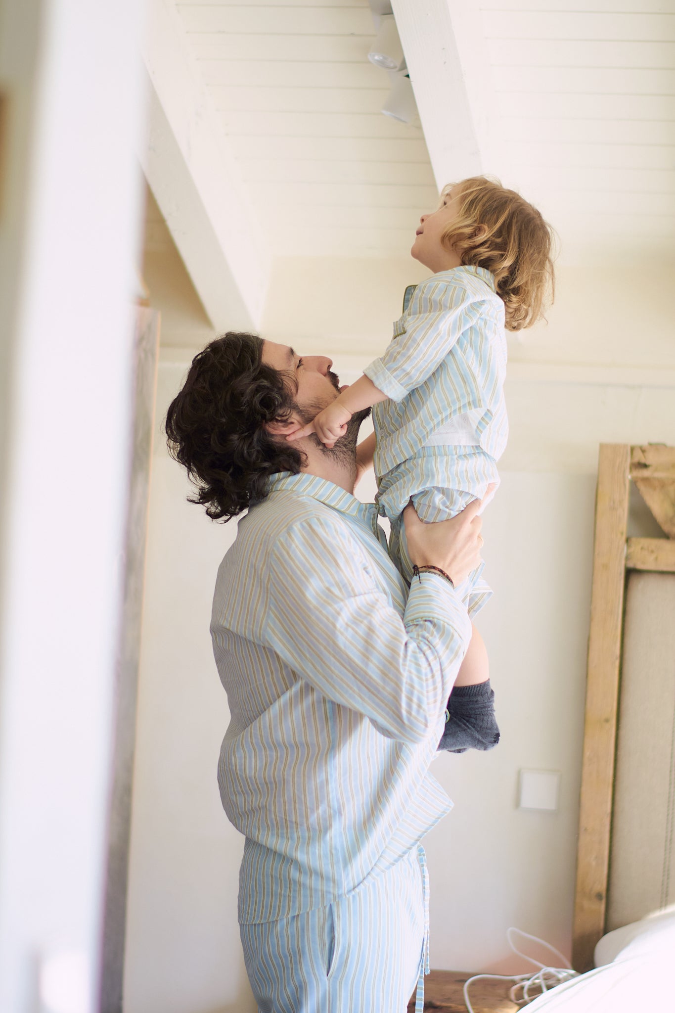 Kids Striped Blue Pyjamas