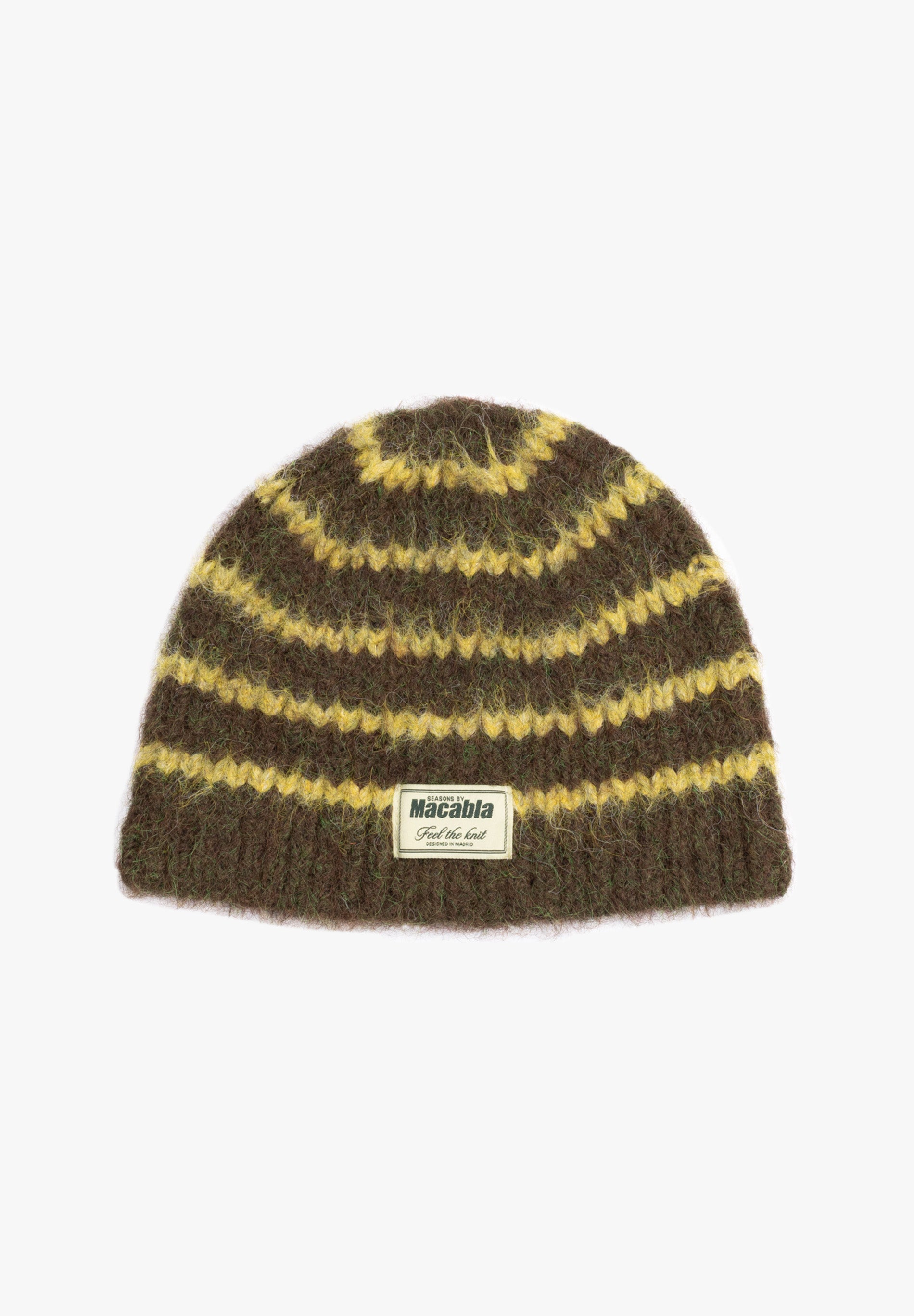 Gorro Fuzzy Verde y Lima