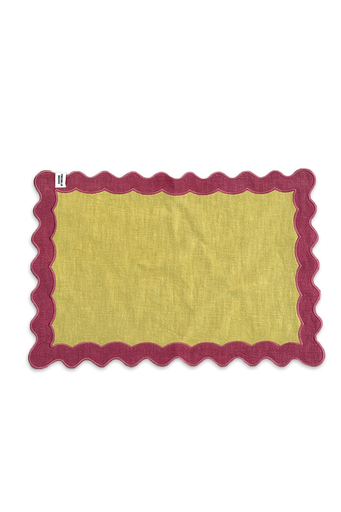 Set De Table Ondulé Pour Le Vin