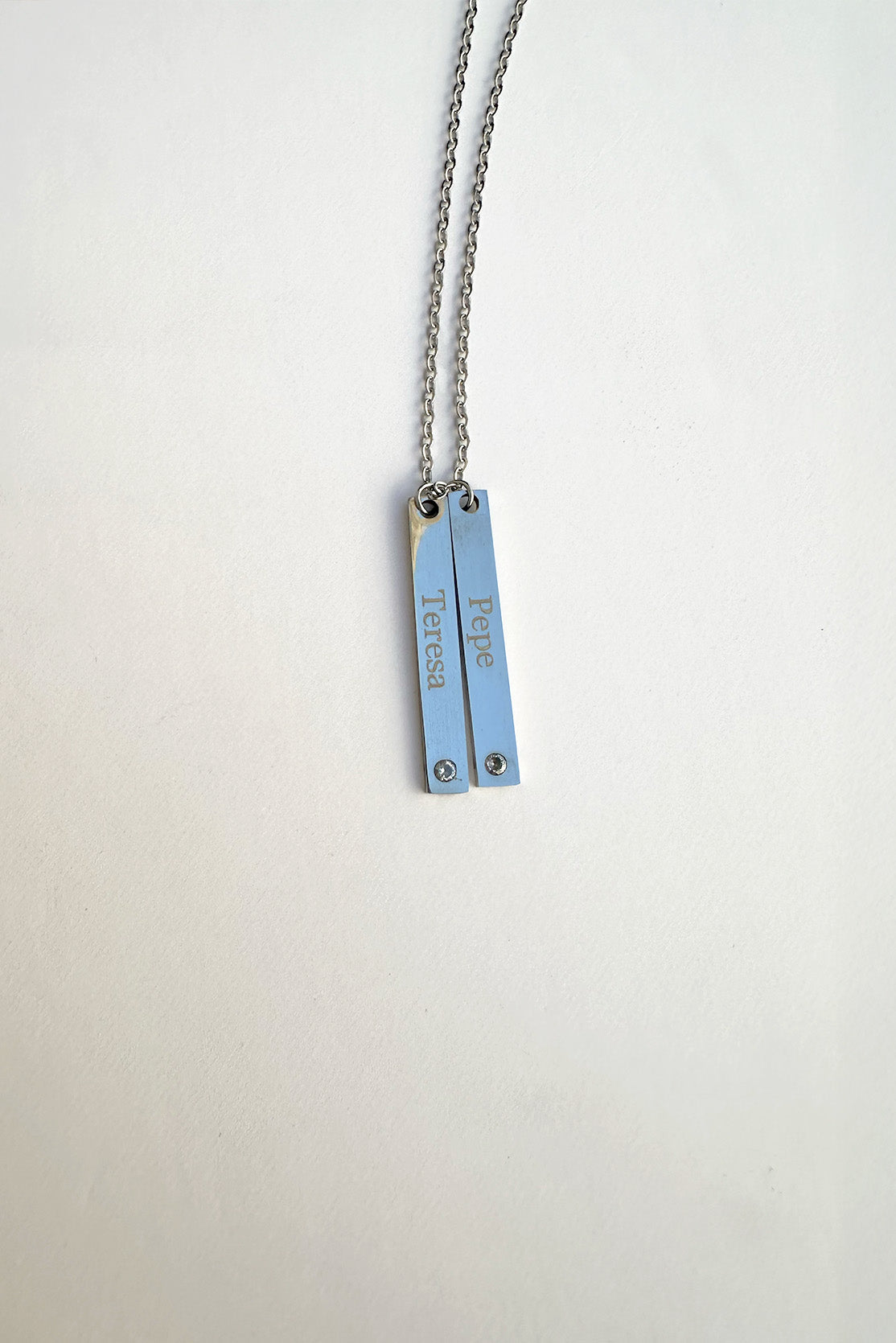 Collier Long Double Zircon