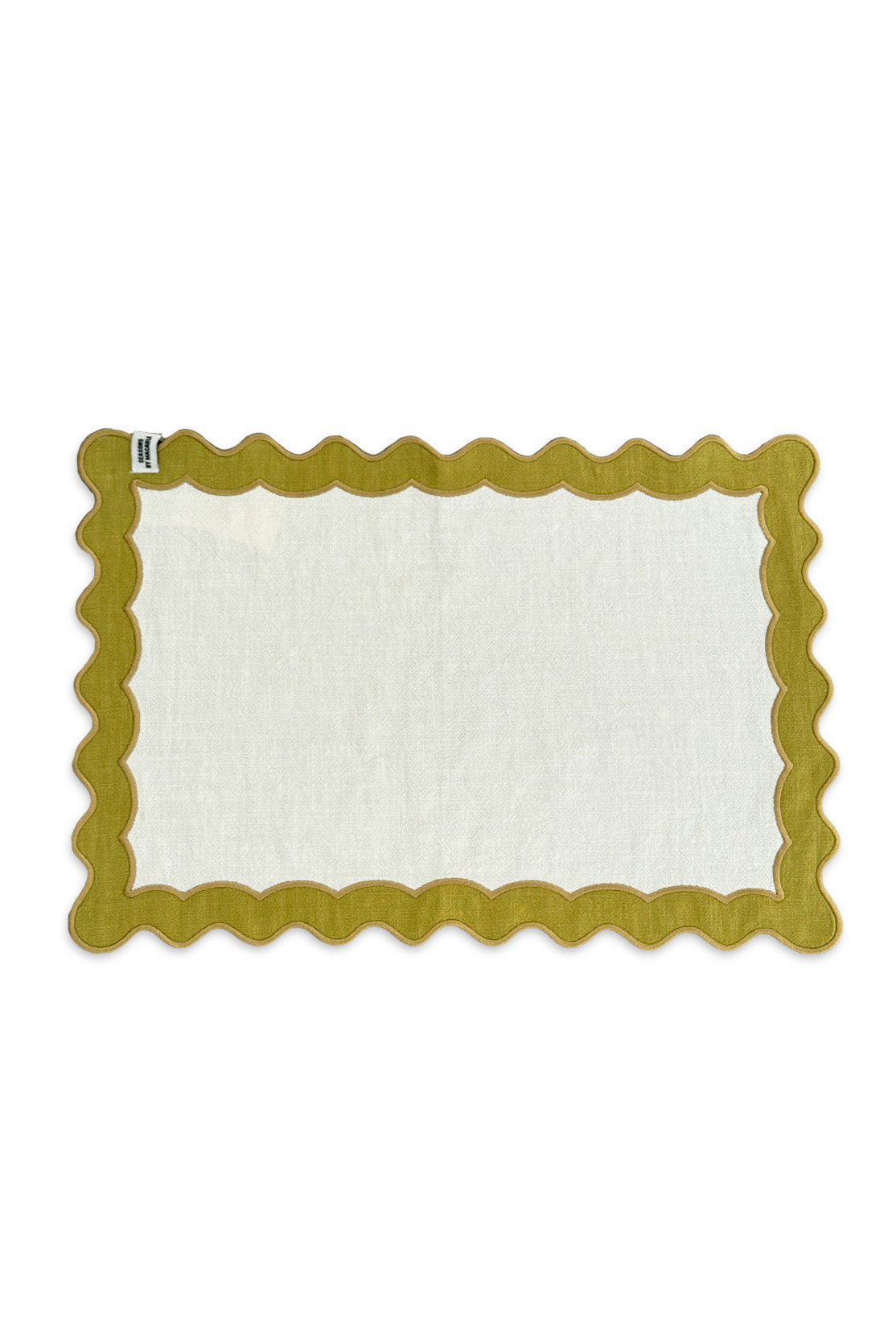 Mantel Individual Ondas Pistacho