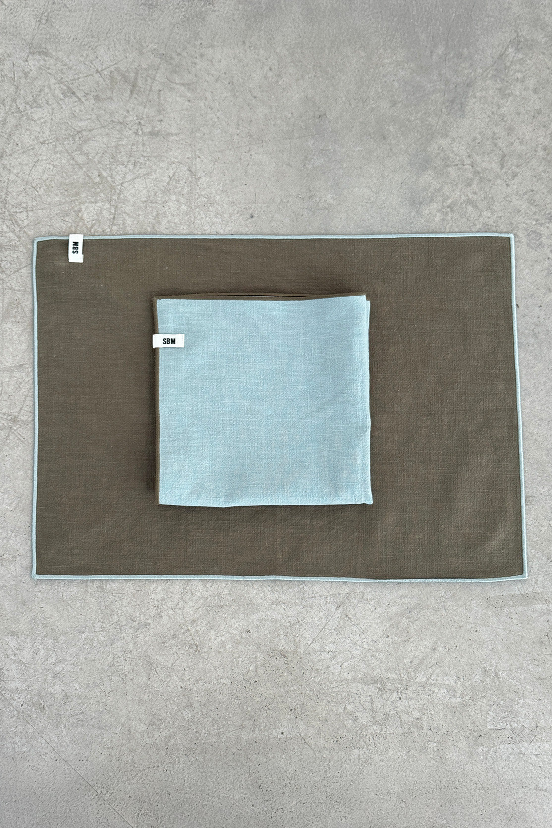 Plain Blue Placemat