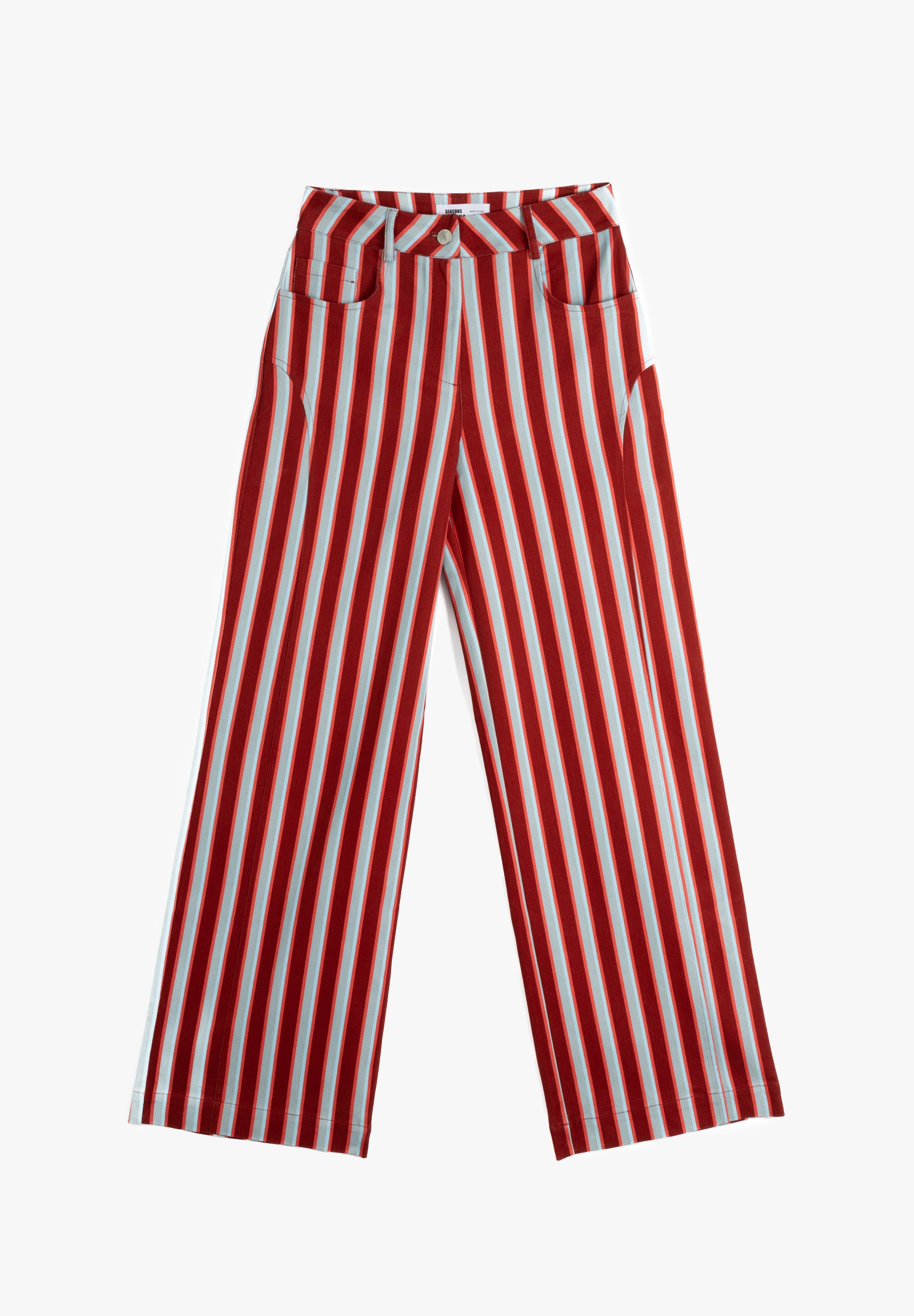 Pantalón Recto Burgundy Blue