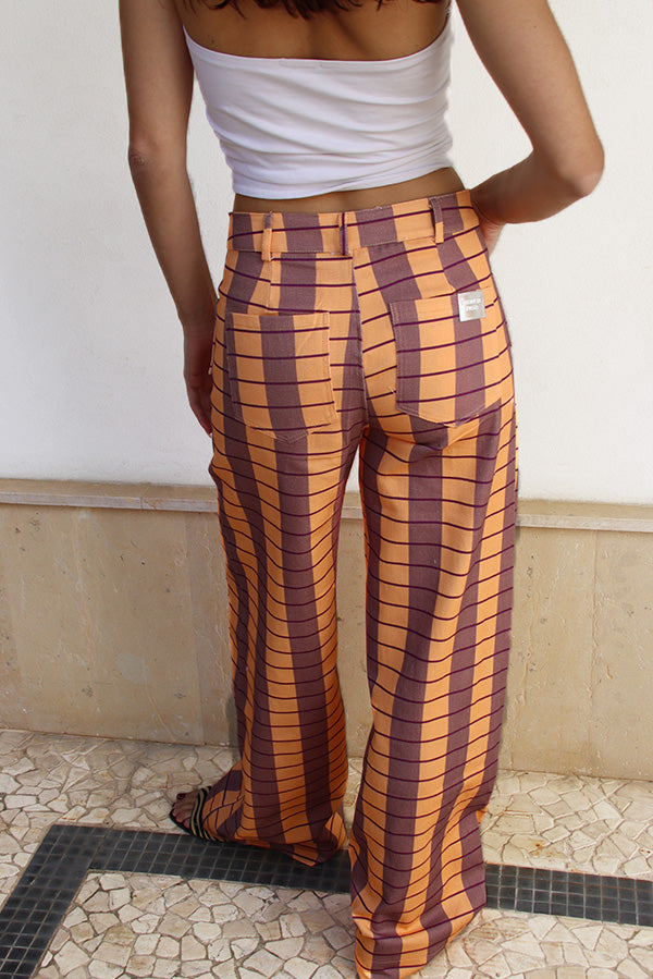 Pantalón Recto Mandarine