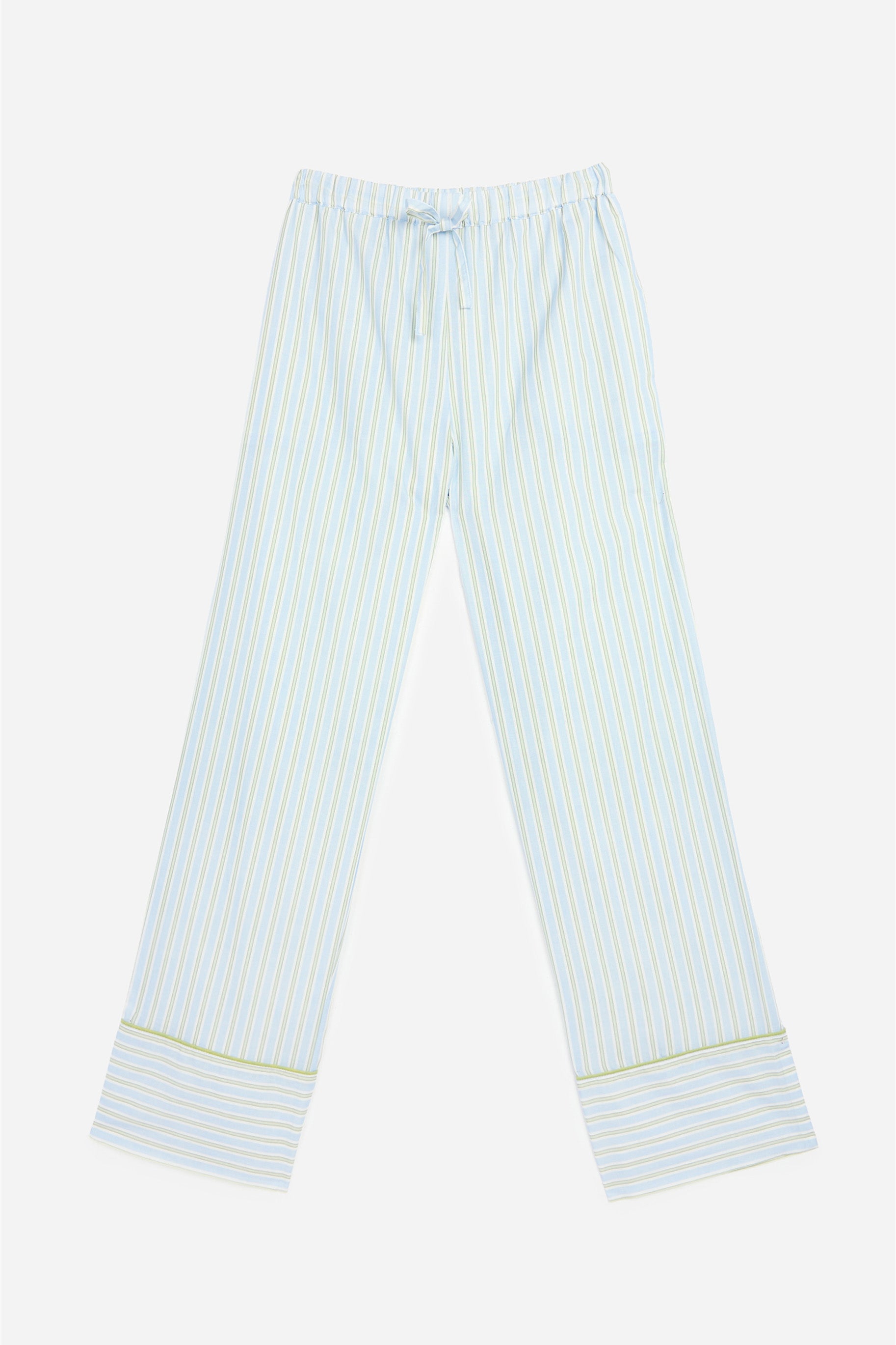 Pyjama Unisexe Rayures Bleues