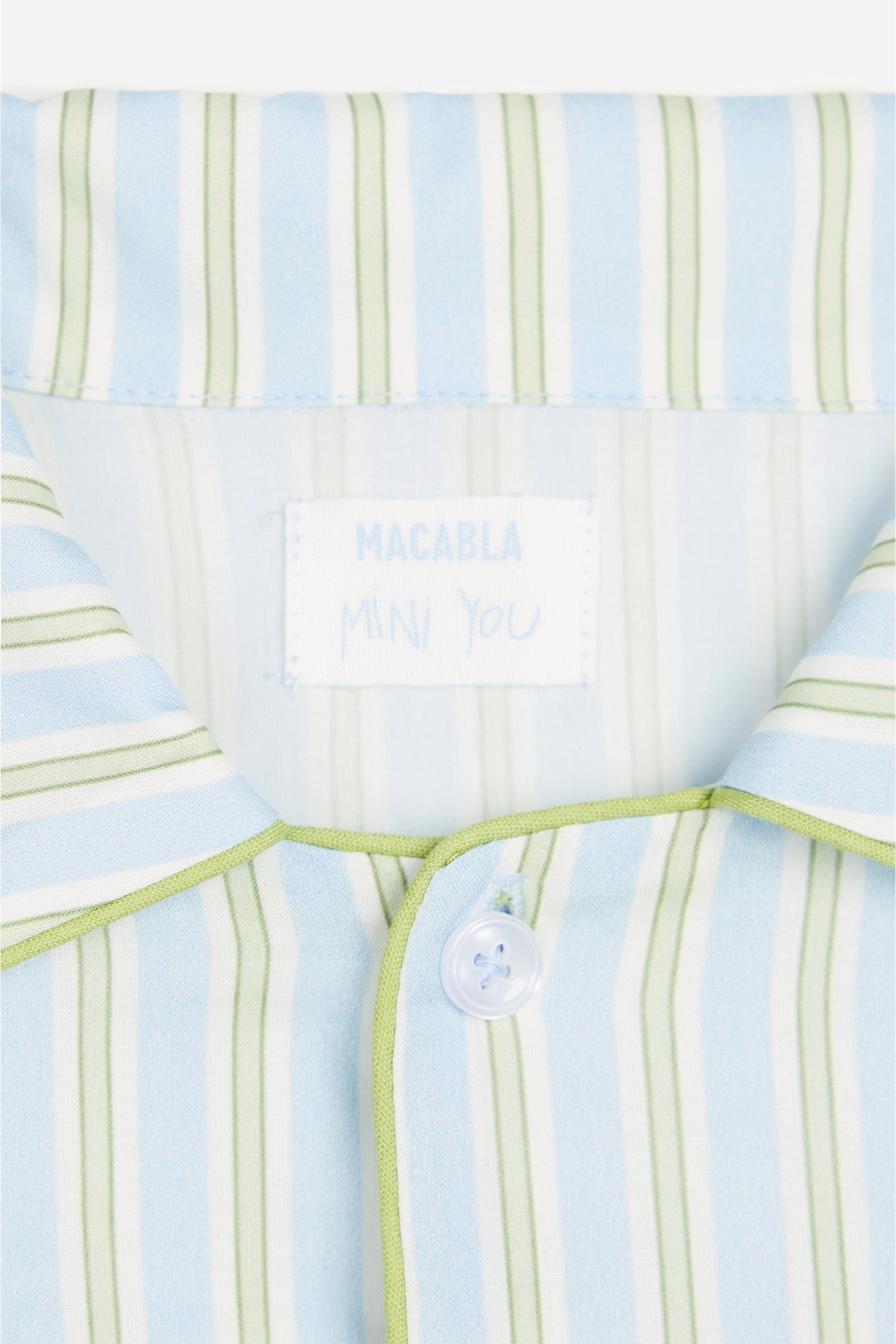 Kids Striped Blue Pyjamas