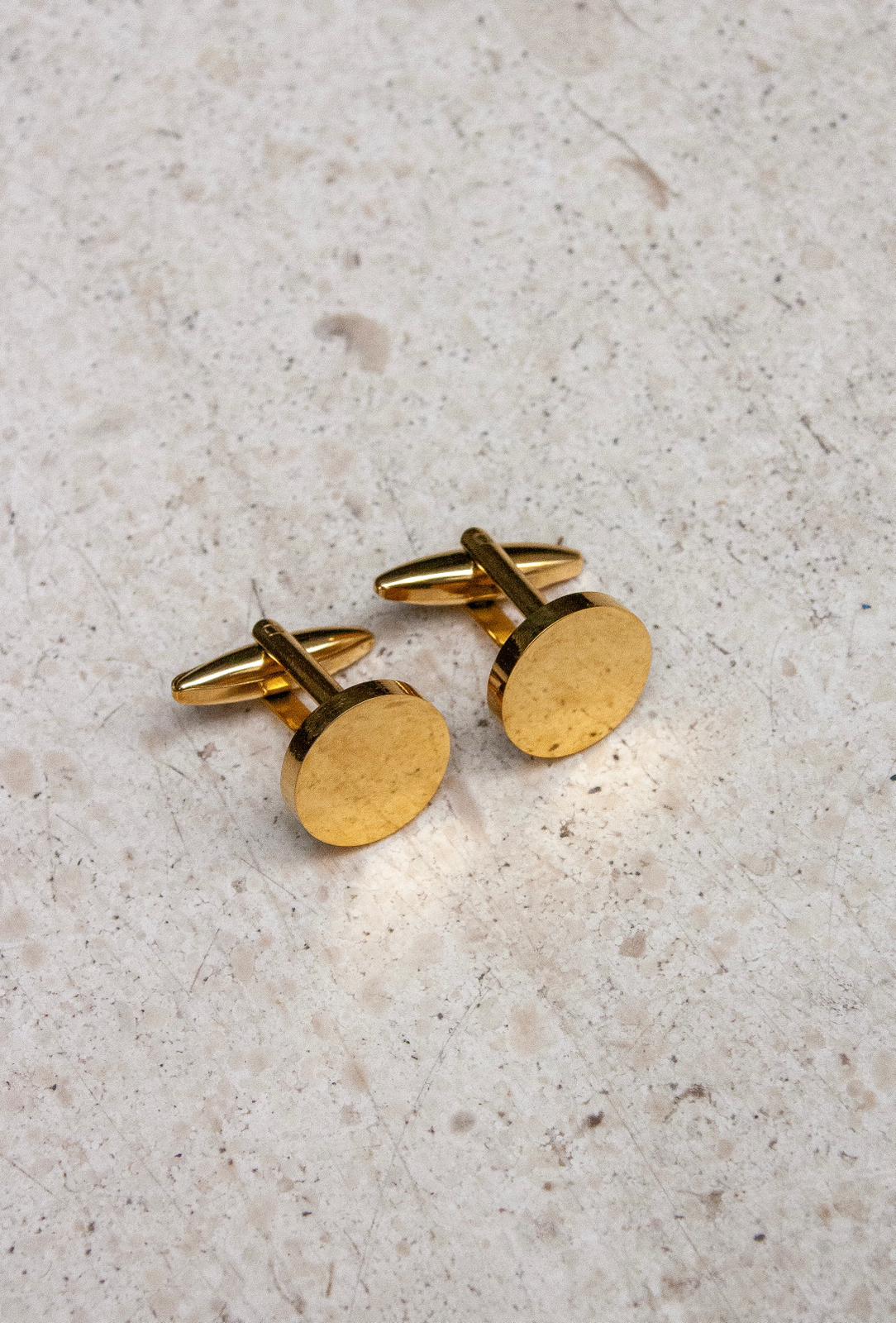 Round Customizable Cufflinks