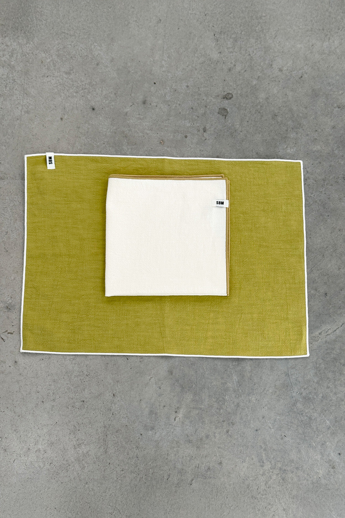 Serviette Unie Pistache