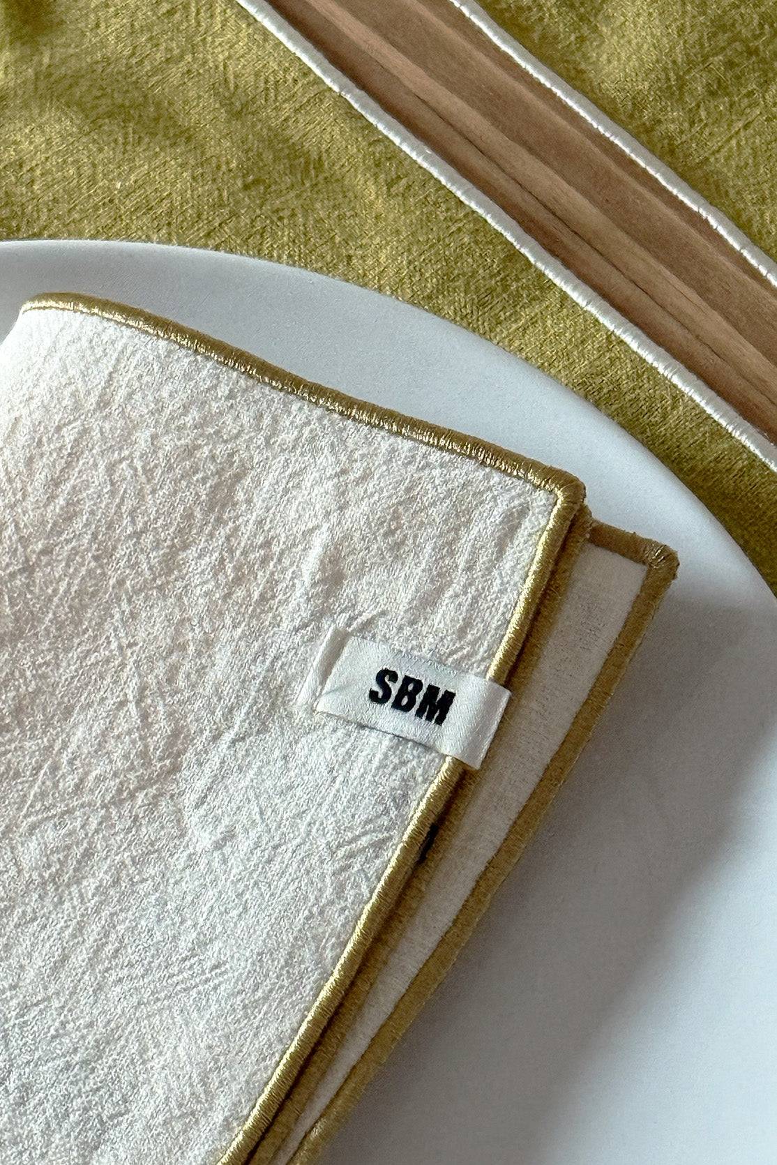 Serviette Unie Pistache