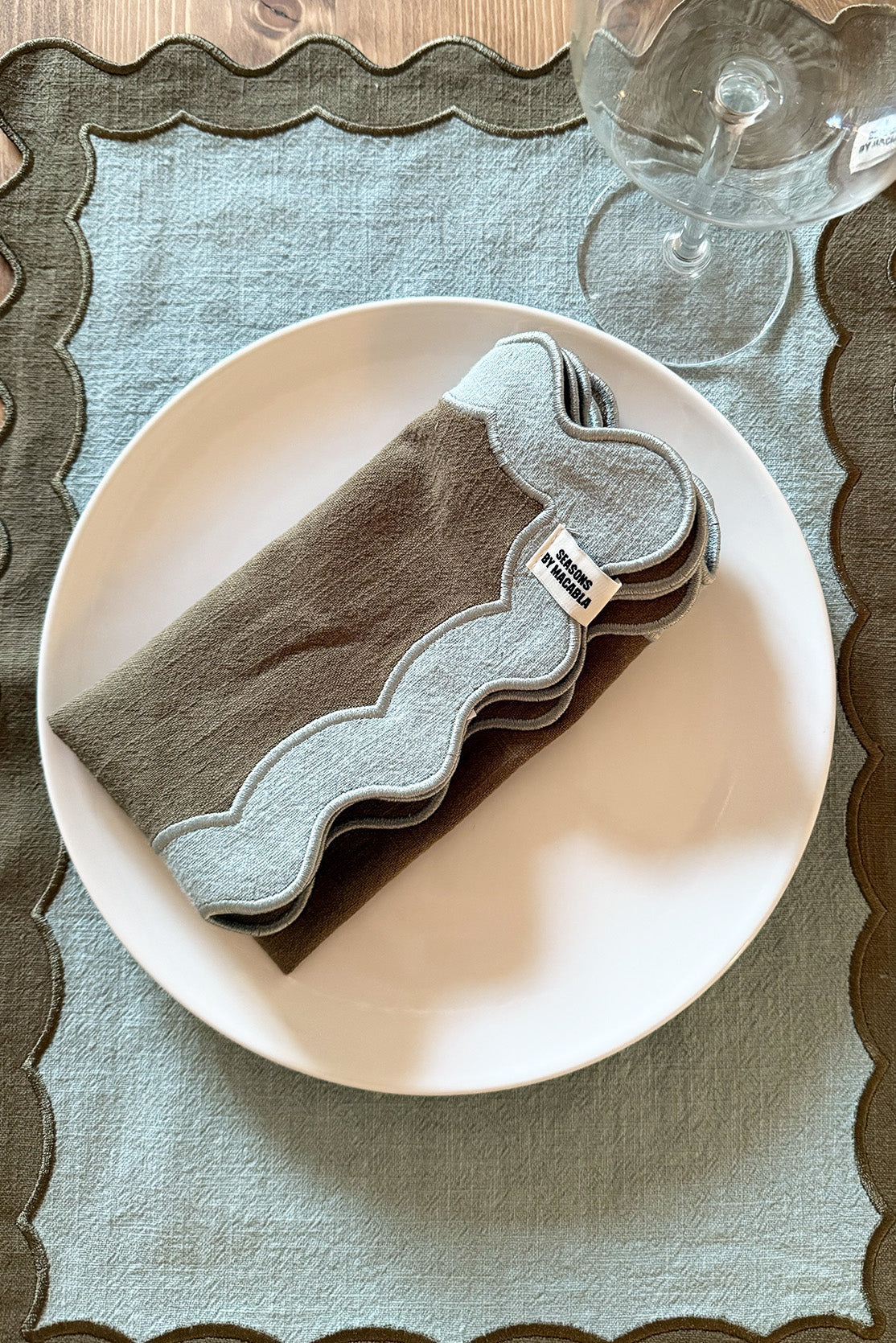 Blue Waves Napkin