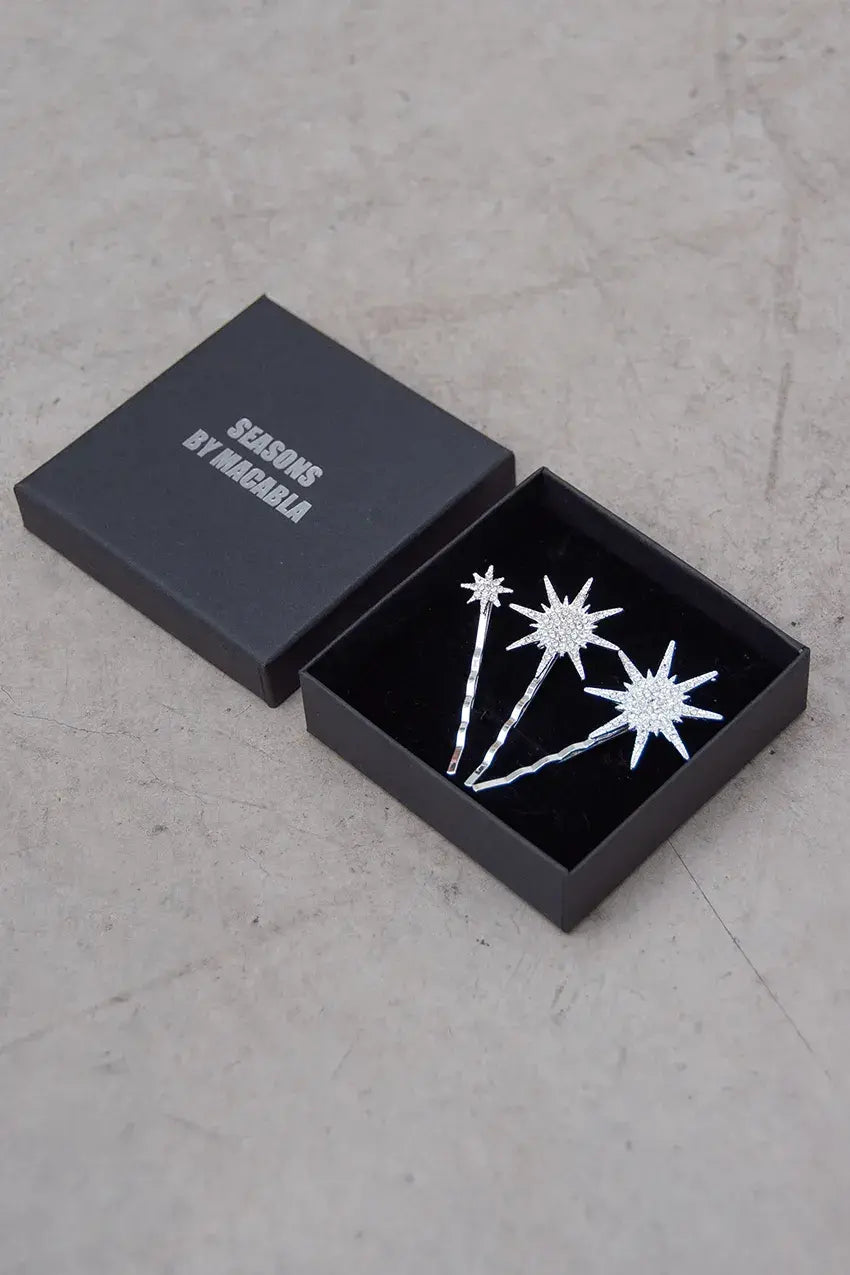 Pack Horquillas Estrella Blanca