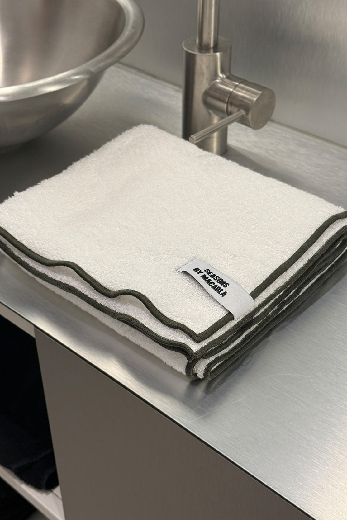 Rib Washbasin Towel