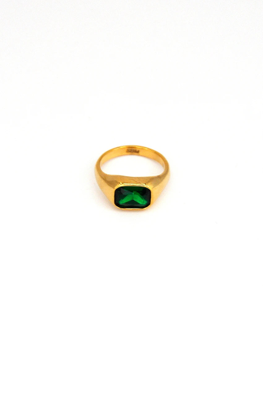 Anello Rettangolo Colore