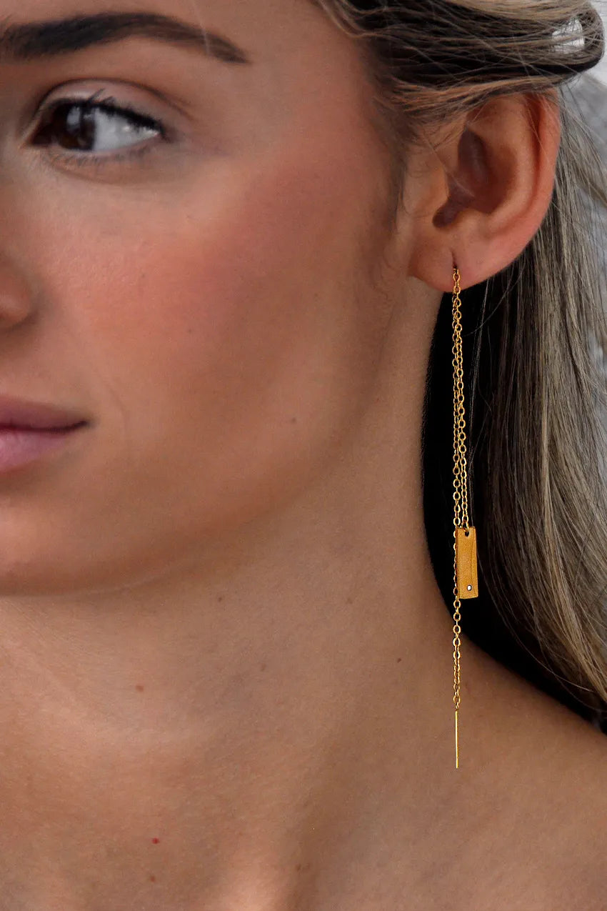 Customizable Chain Earring (Unit)