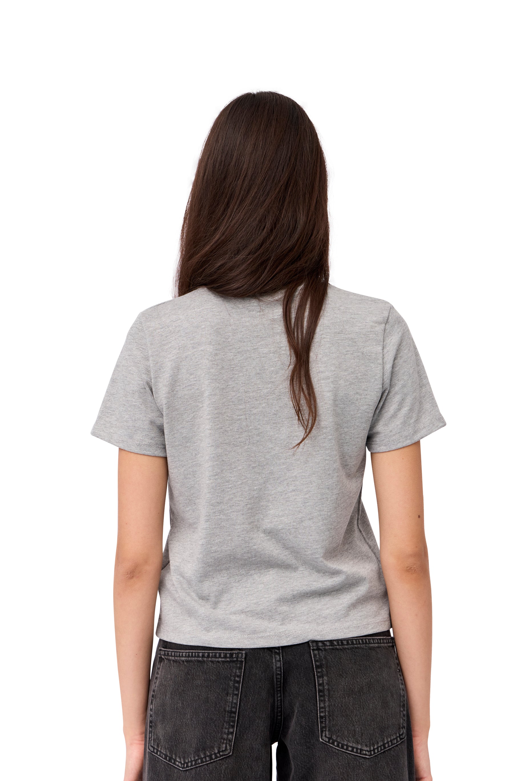 Camiseta Algodón Gris