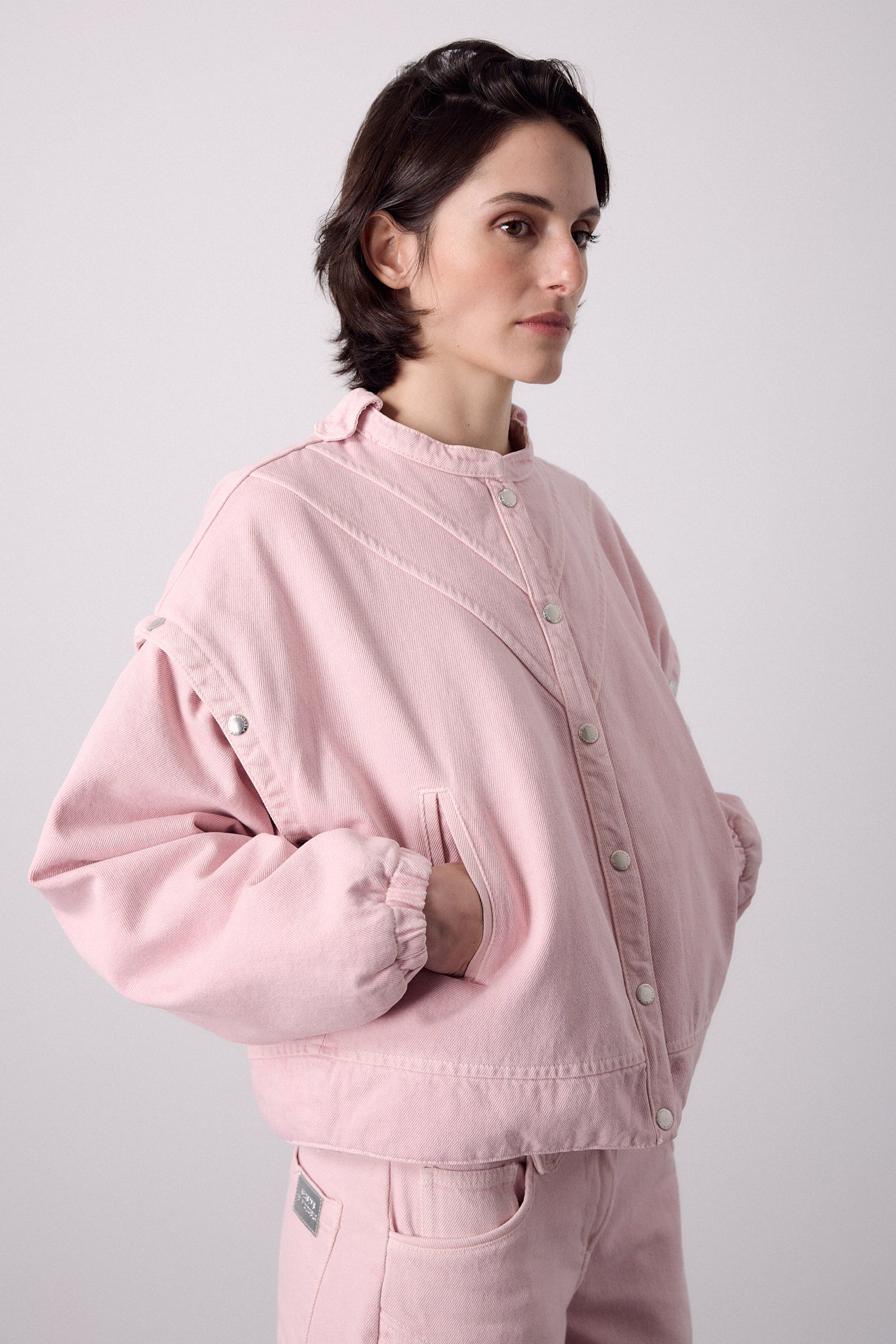 Bomber Desmontable Rosa
