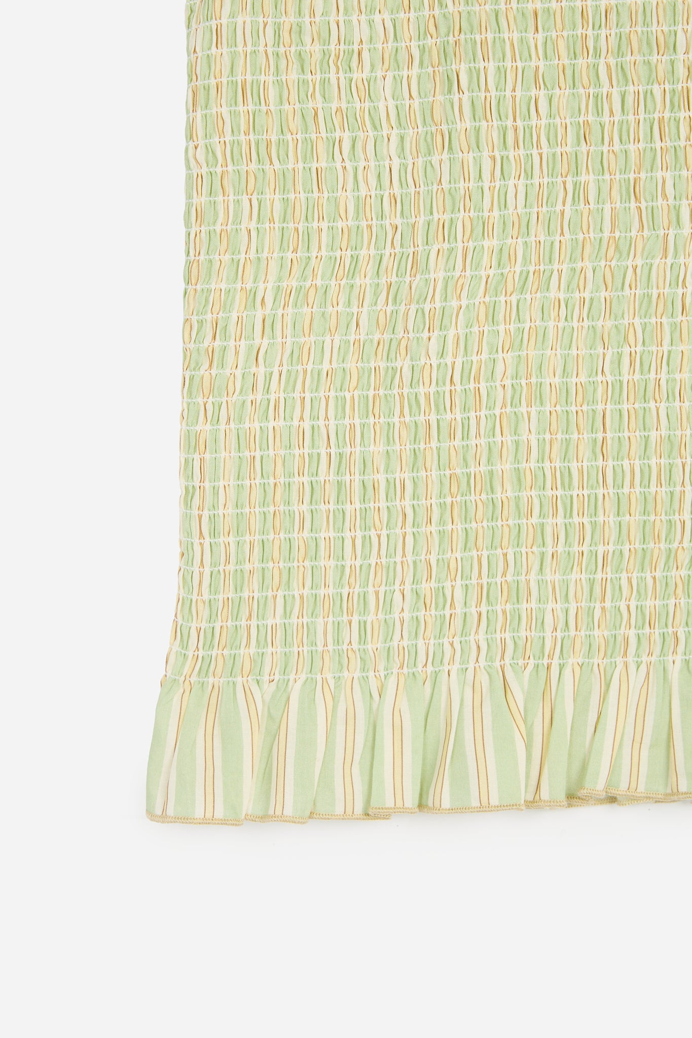 Green Striped Pyjama Top