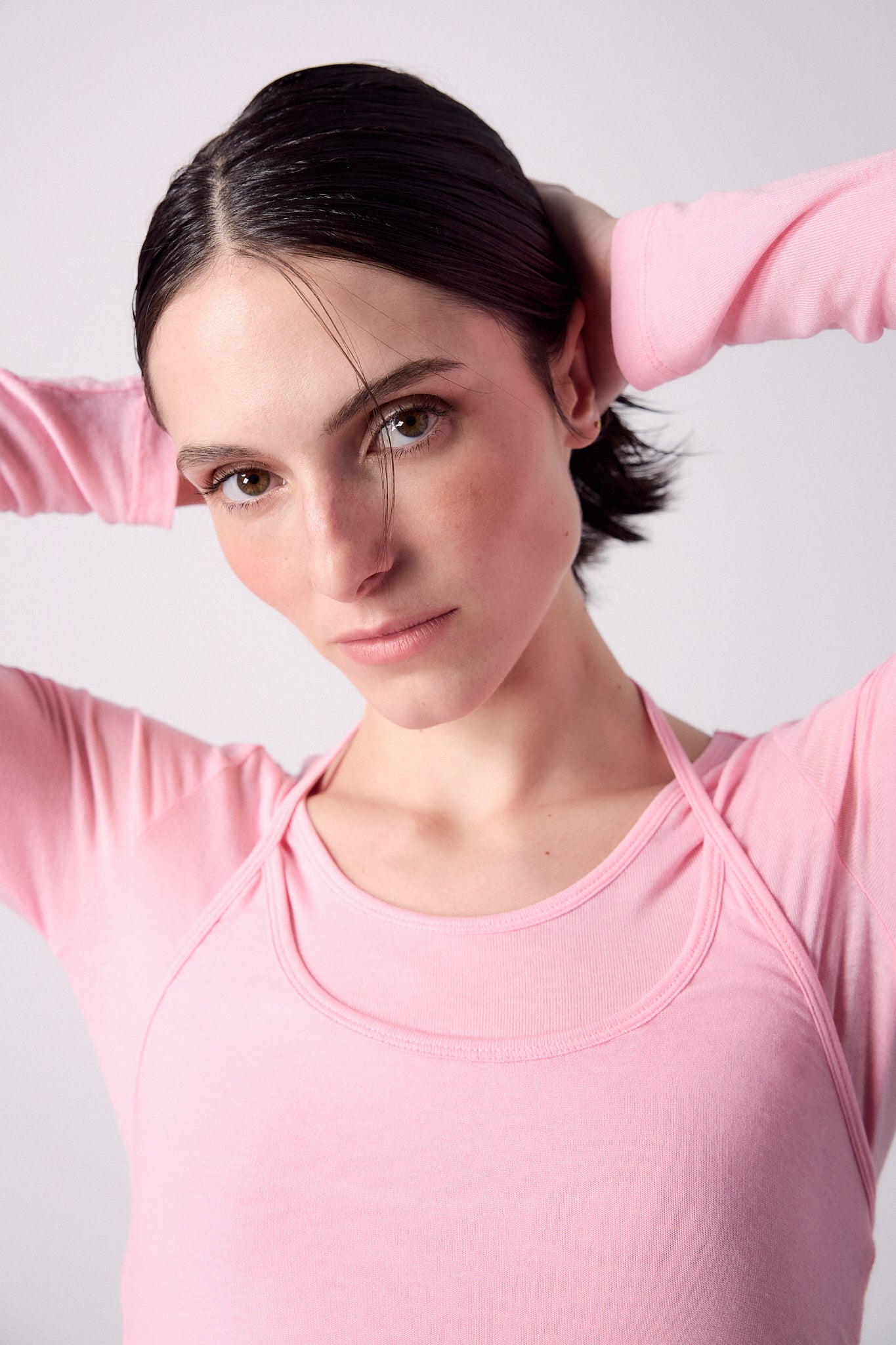 Camiseta Overlay Rosa