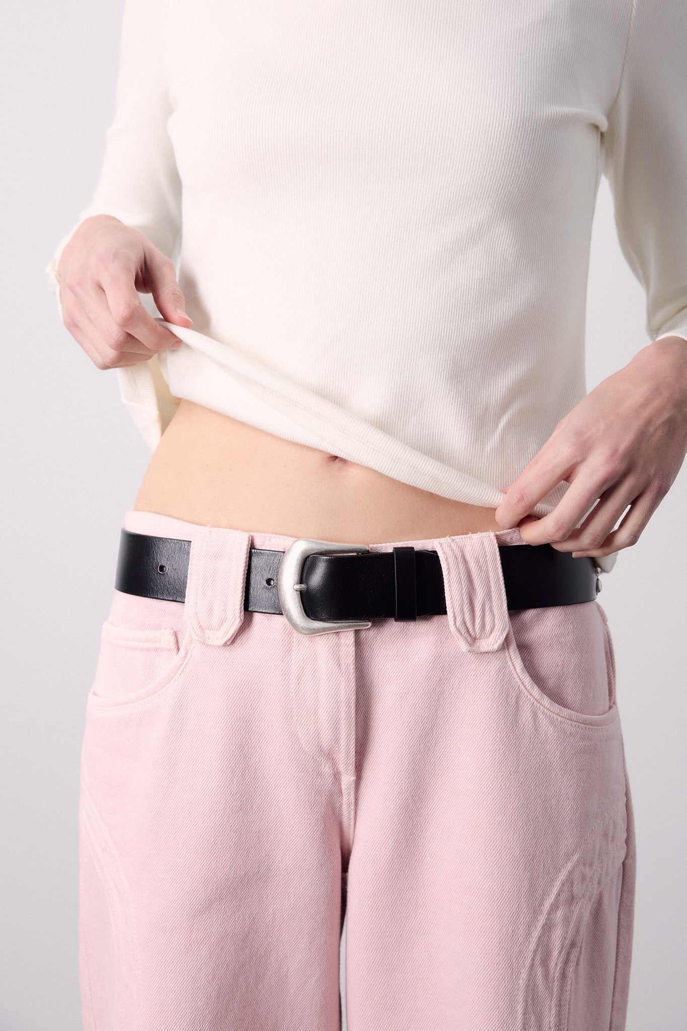 Cinturón Tachas Negro