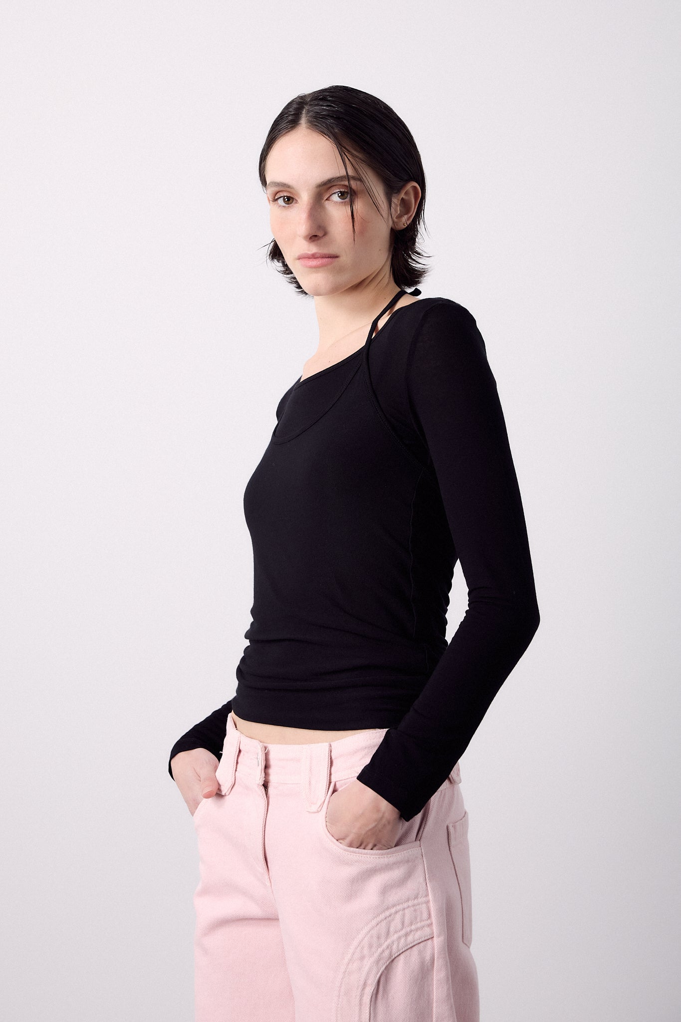 Camiseta Overlay Negra