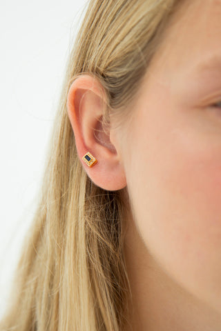 Mini boucle d'oreille couleur Zircon
