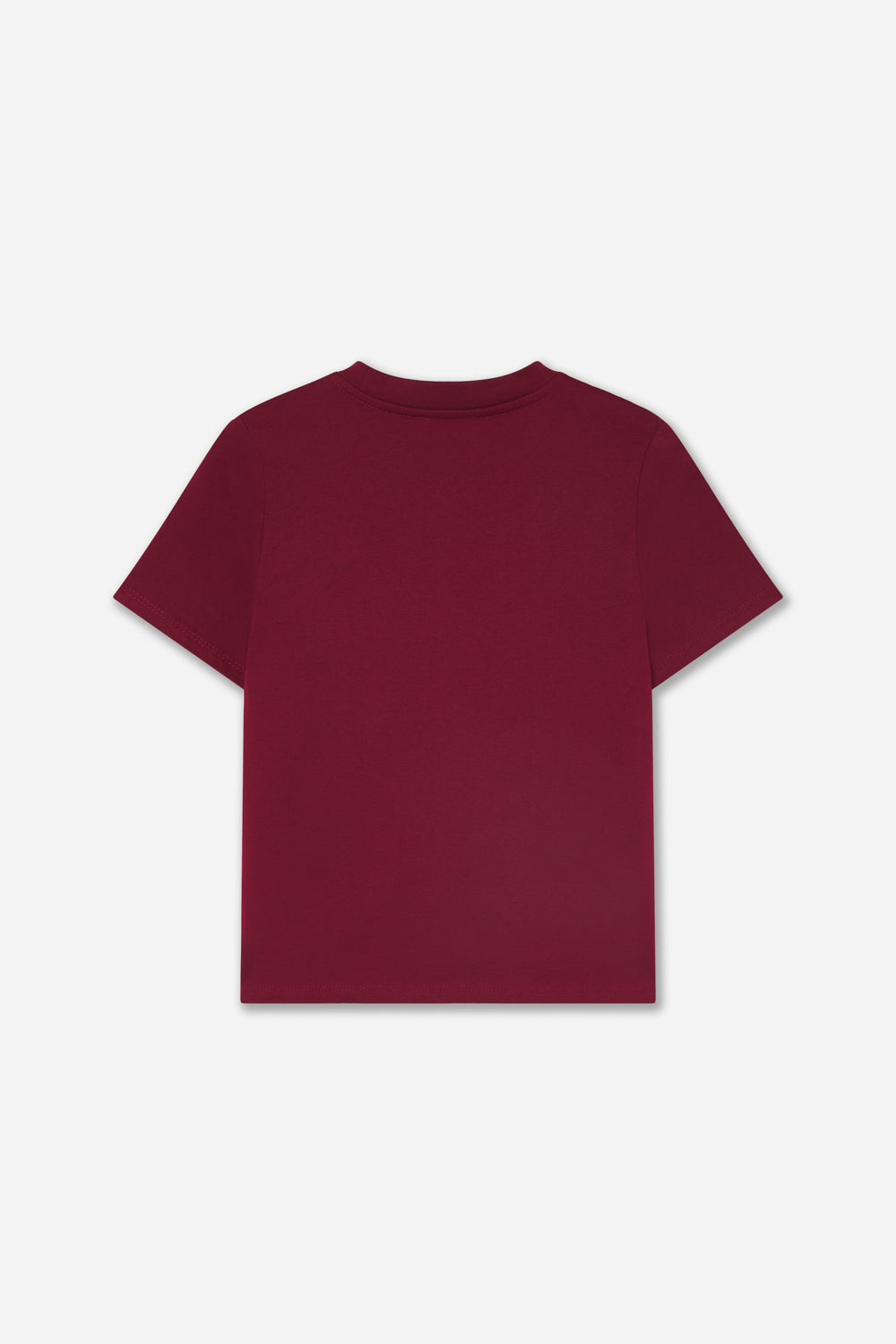 Camiseta Algodón Granate