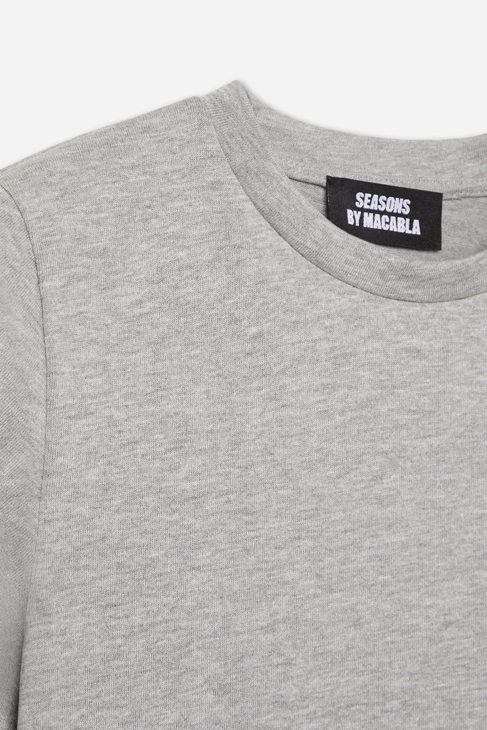 Camiseta Algodón Gris