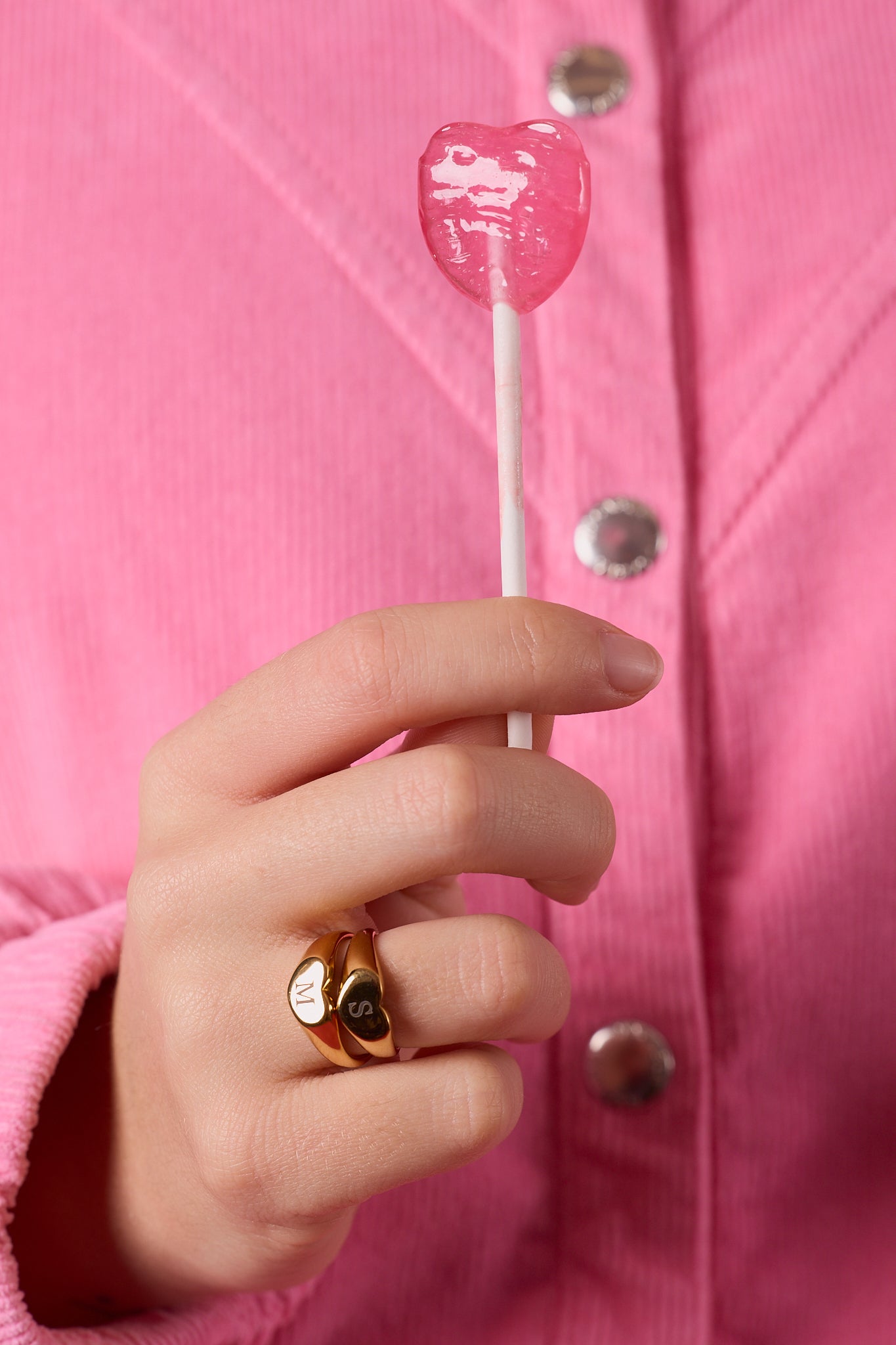 Anillo Mini Corazón Personalizable