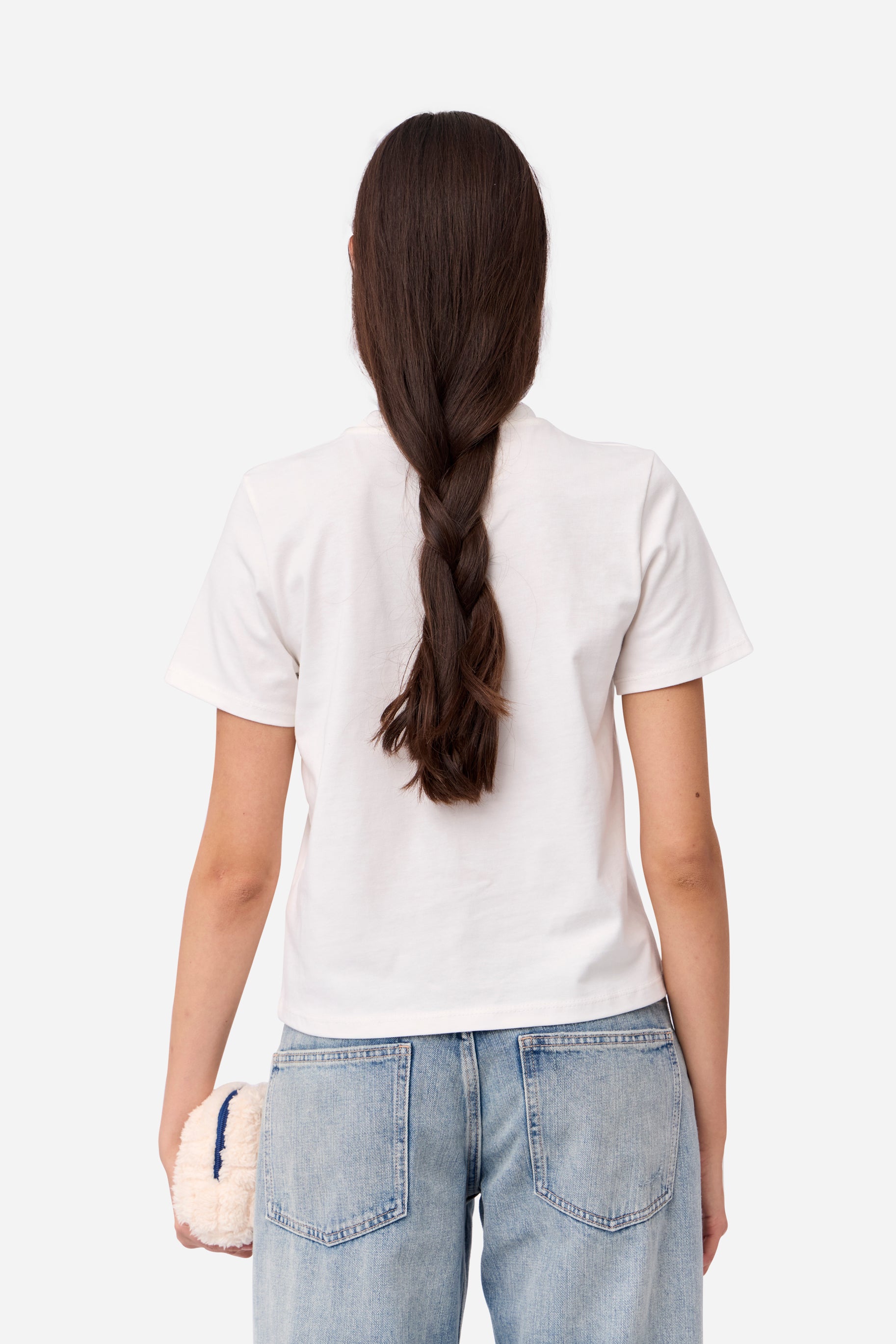 Camiseta Algodón Blanca