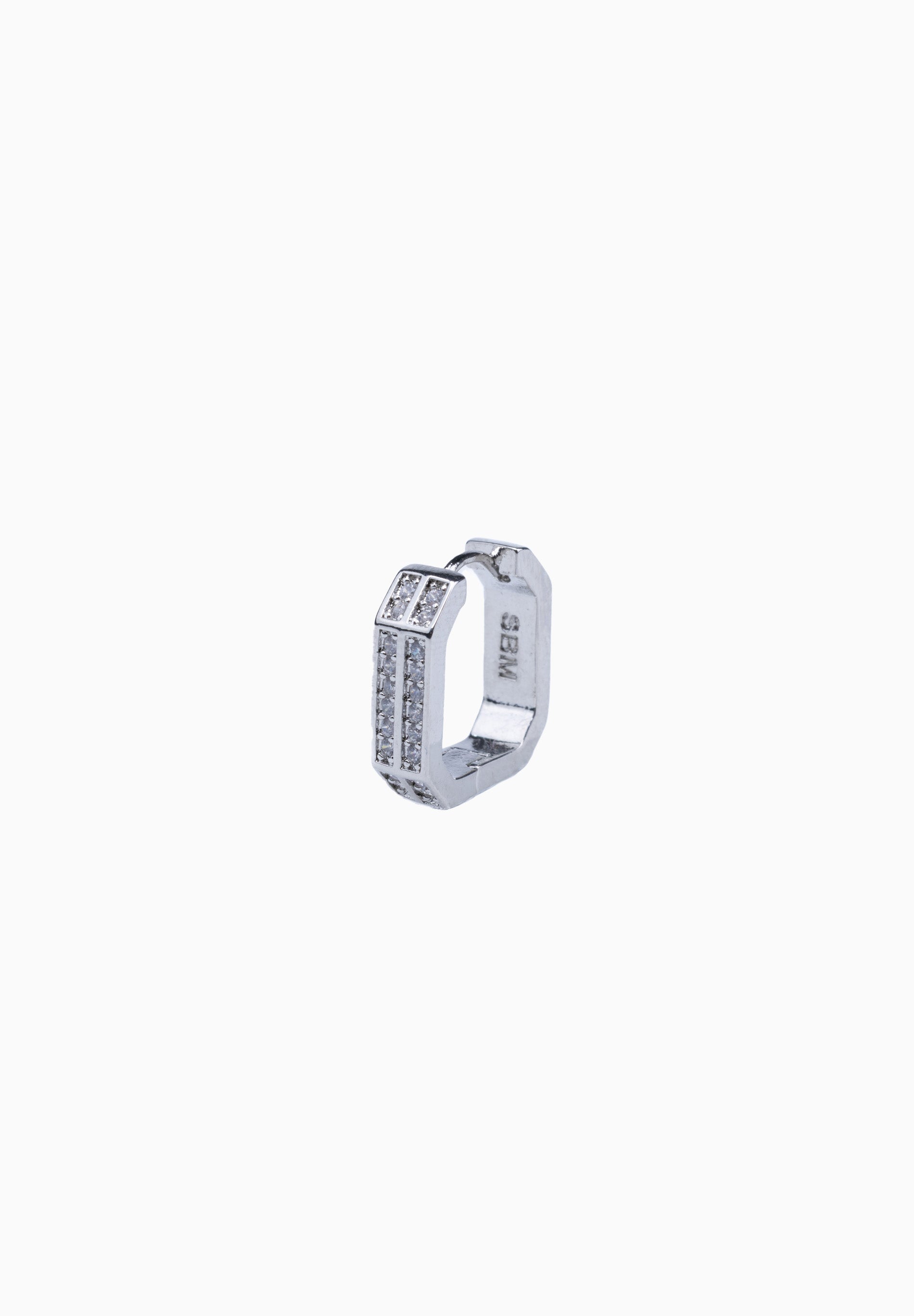 Micro Zircons Horseshoe Hoop (Unit)