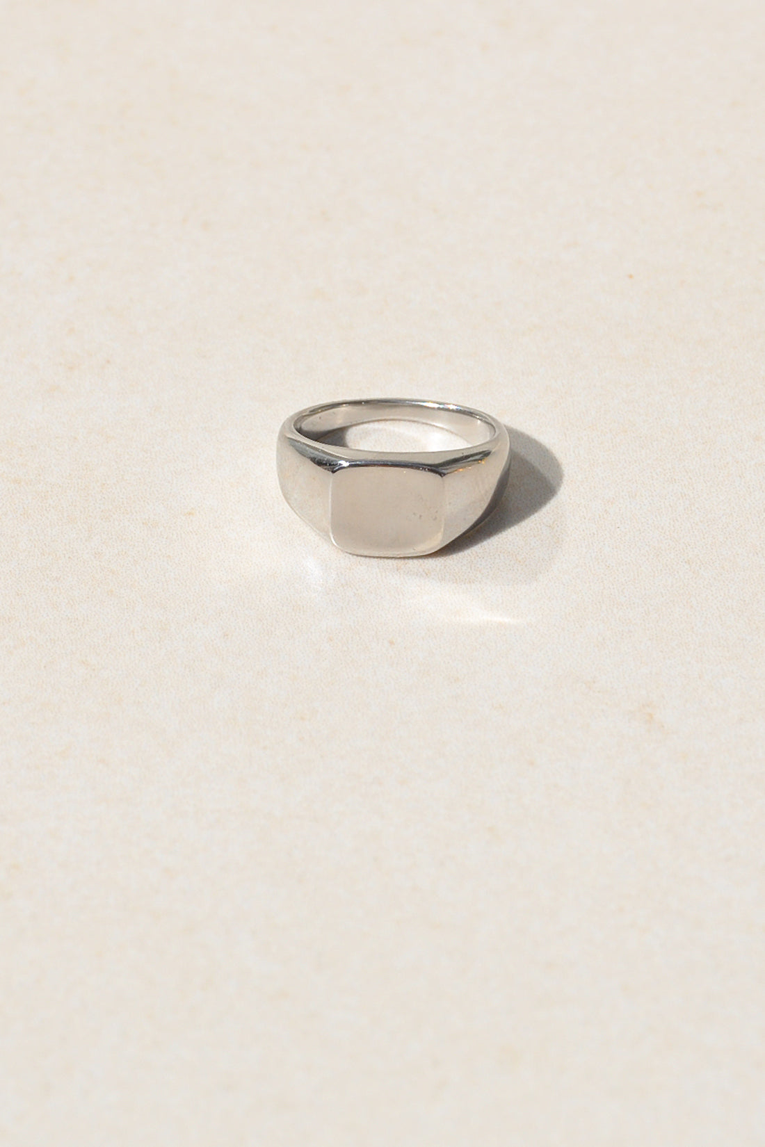 Anillo Cuadrado Personalizable (meñique)