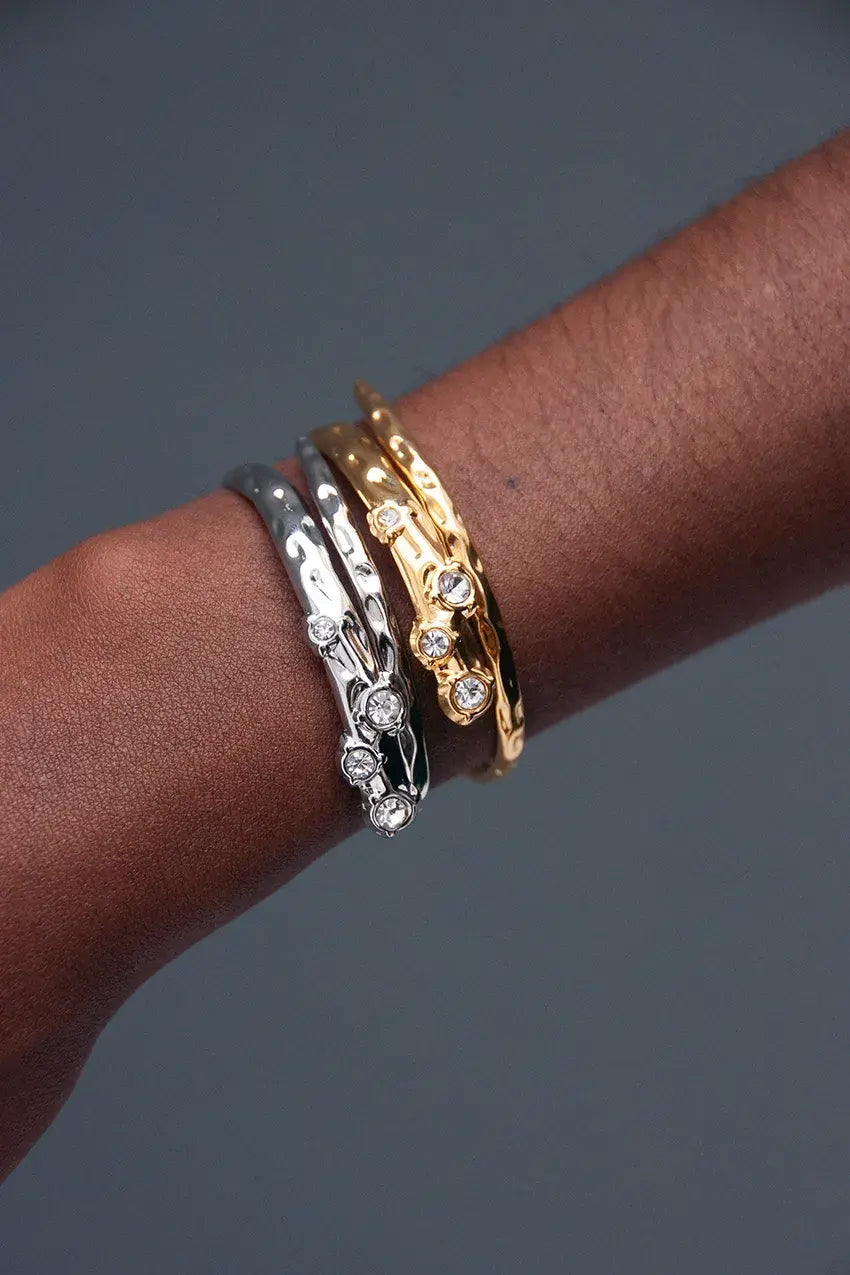 Brazalete Textura Circonitas