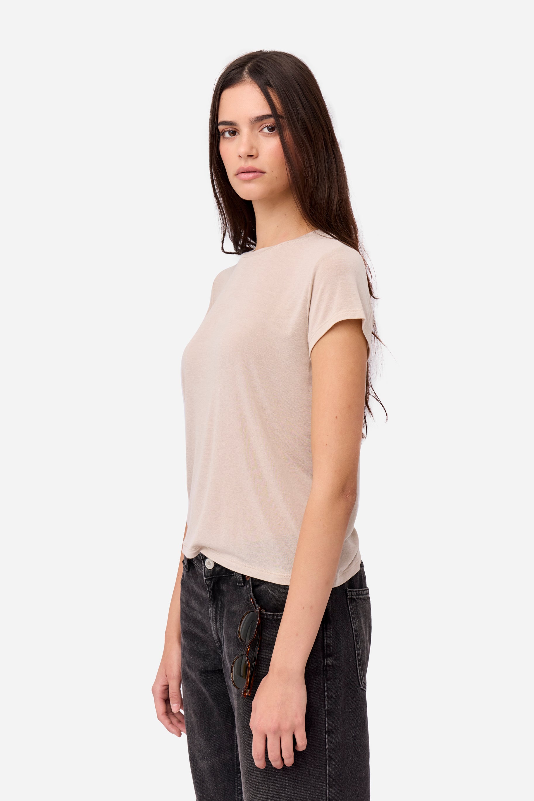 Camiseta Cashmere Beige