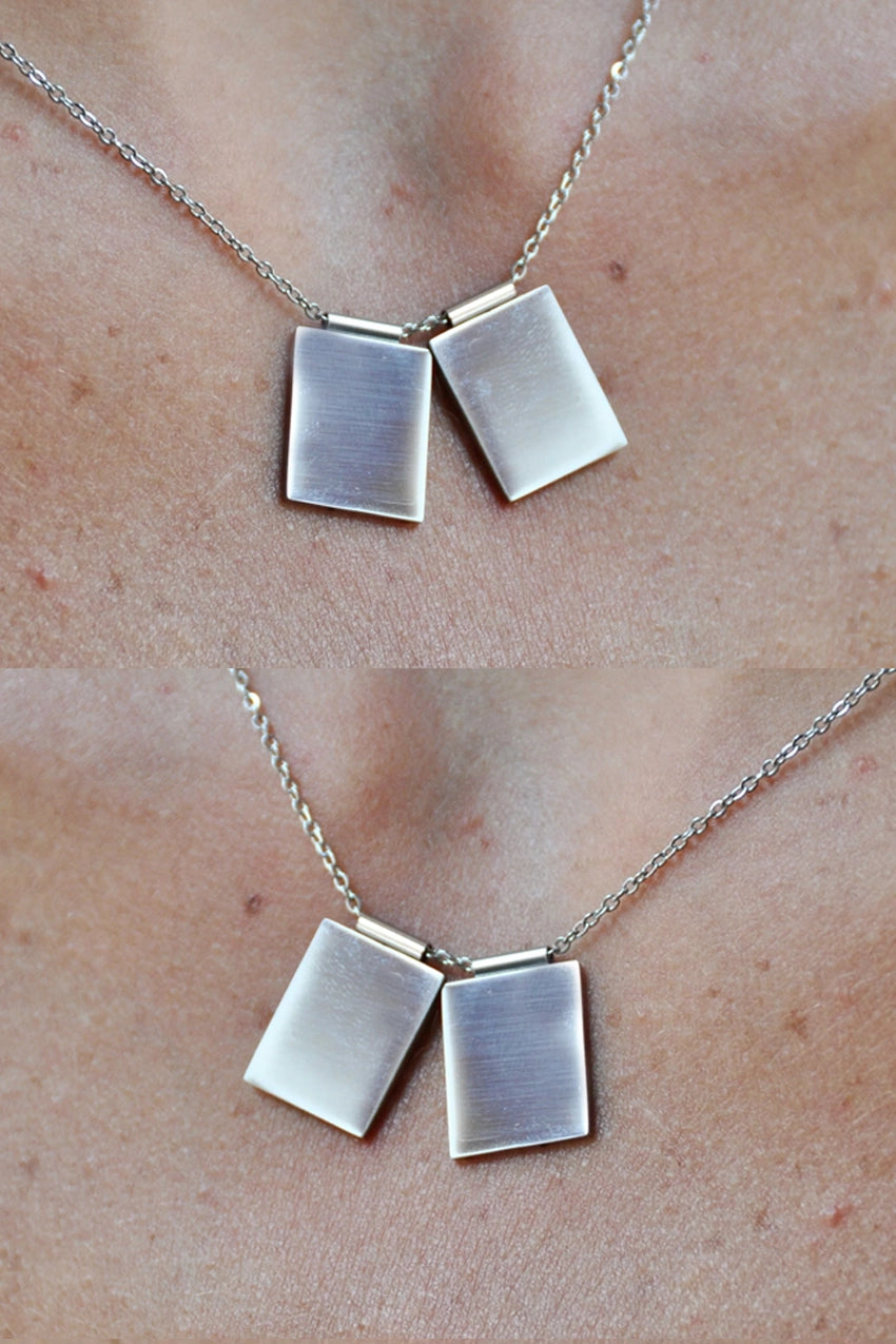 Collar Chapita Doble