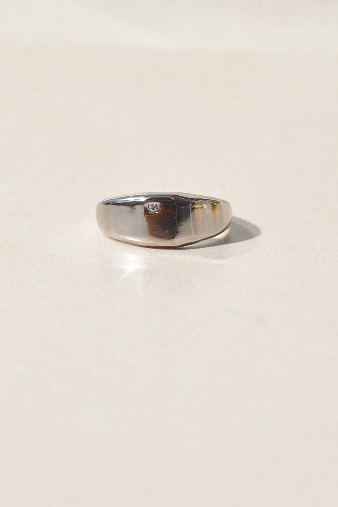 Anillo Circonita Personalizable (meñique)