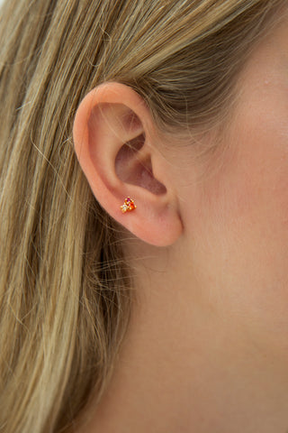 Mini Zircon Color Earring