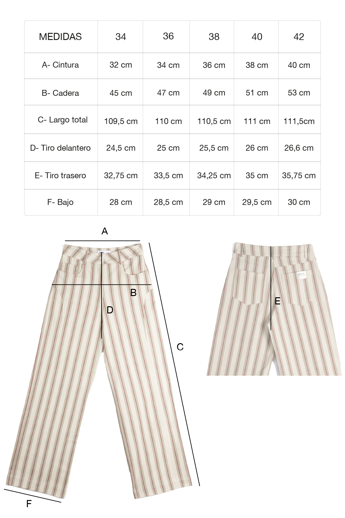 Pantalón Recto Camelia