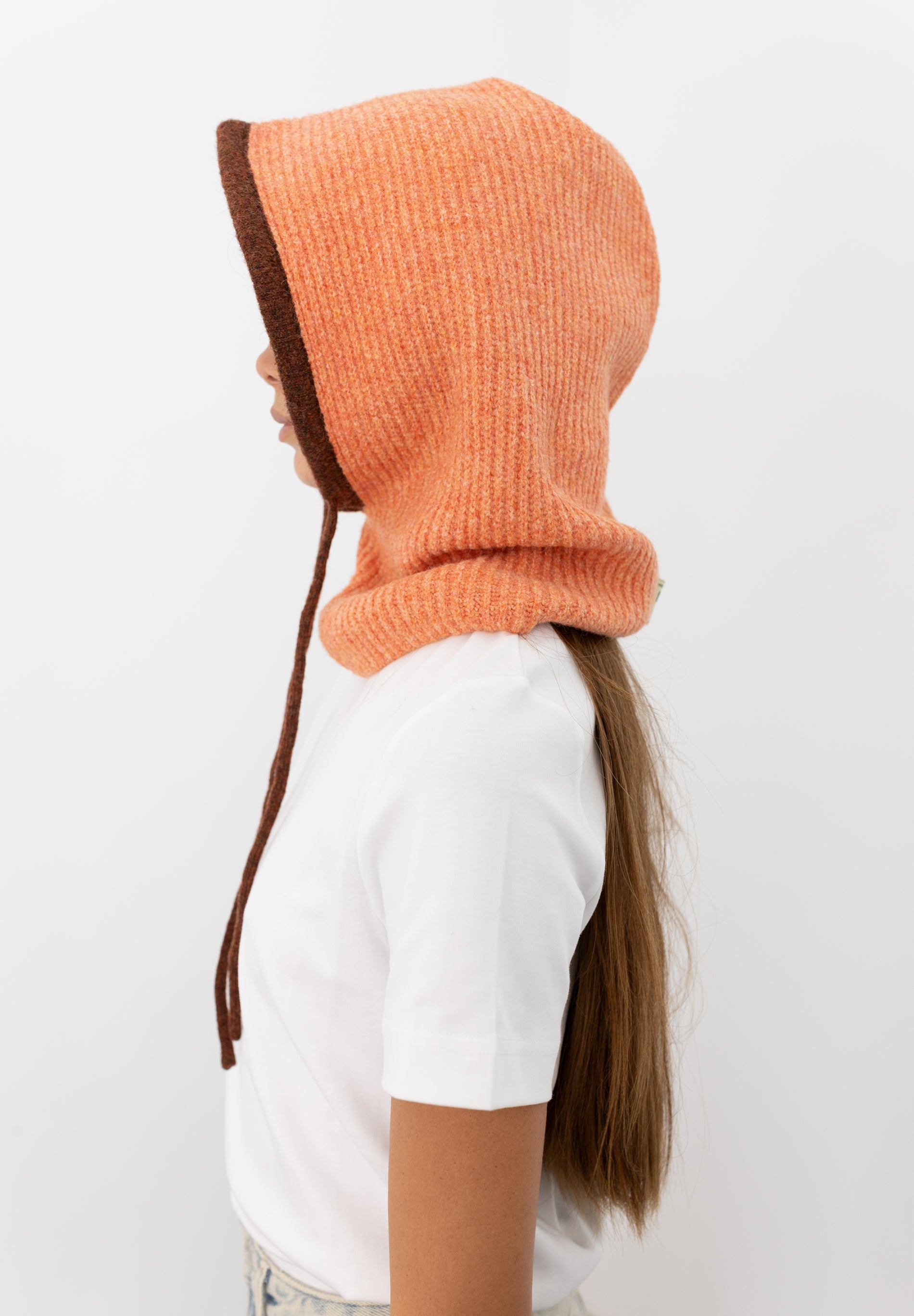 Brown and Orange Balaclava