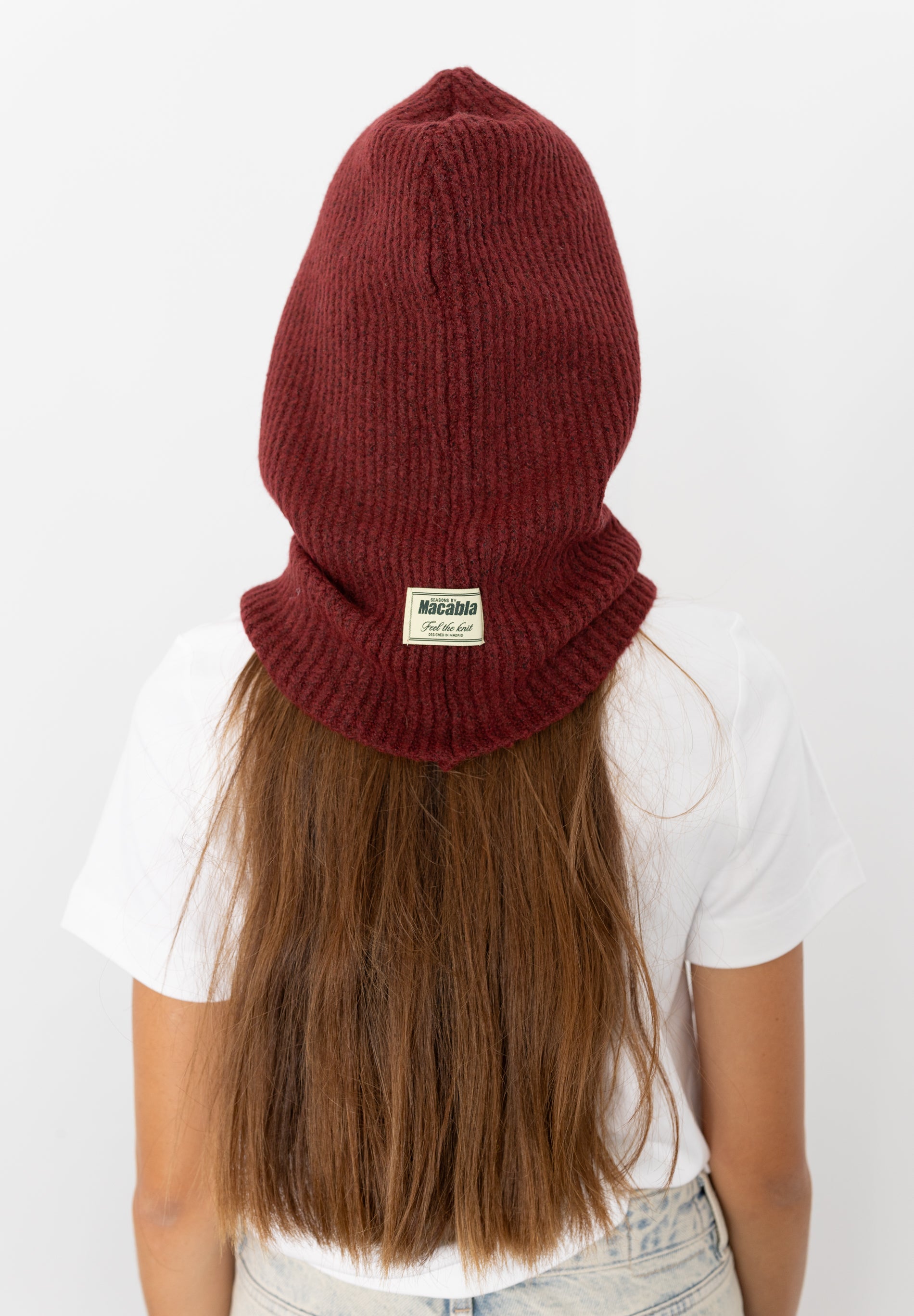 Garnet and Pink Balaclava