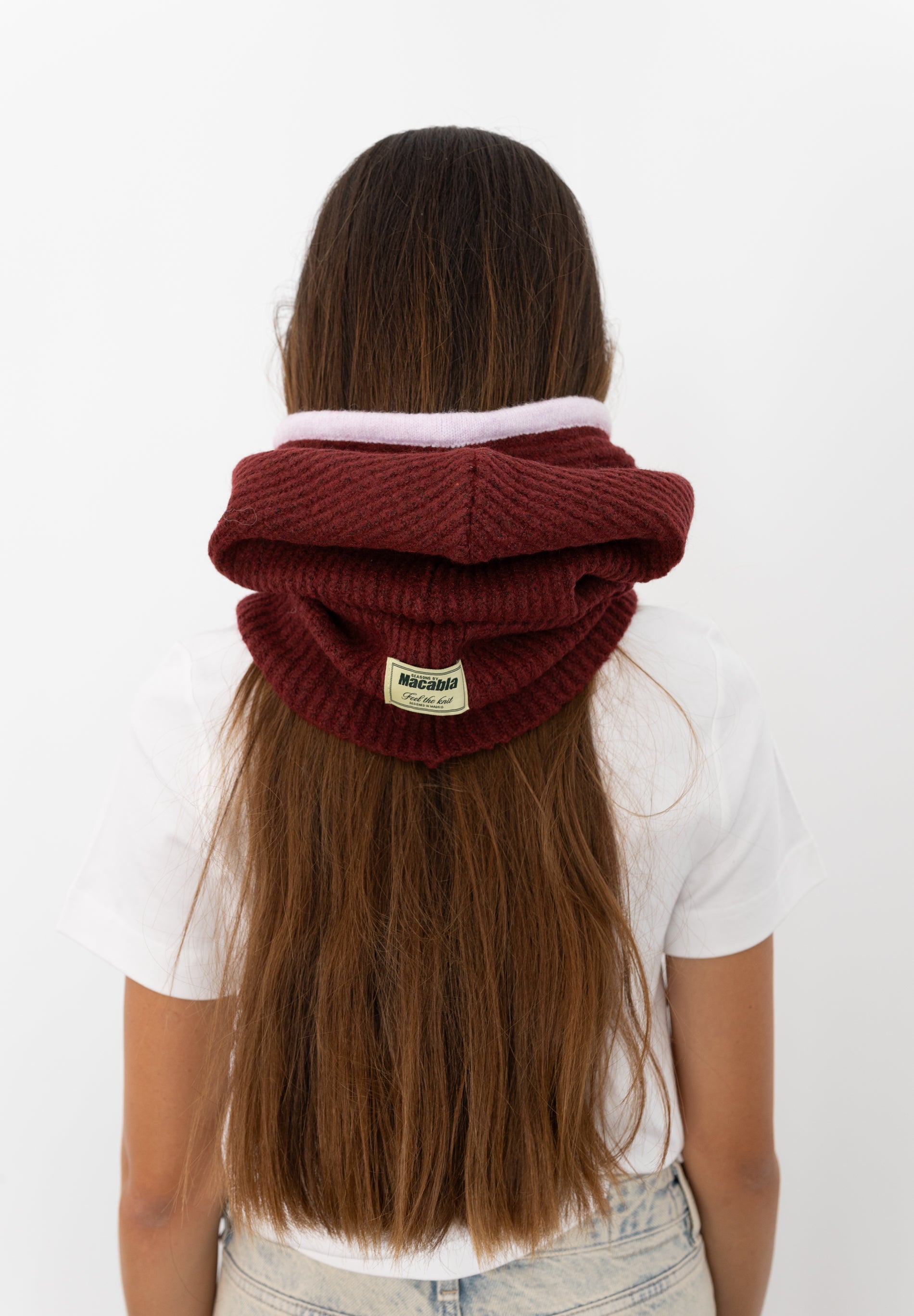 Garnet and Pink Balaclava