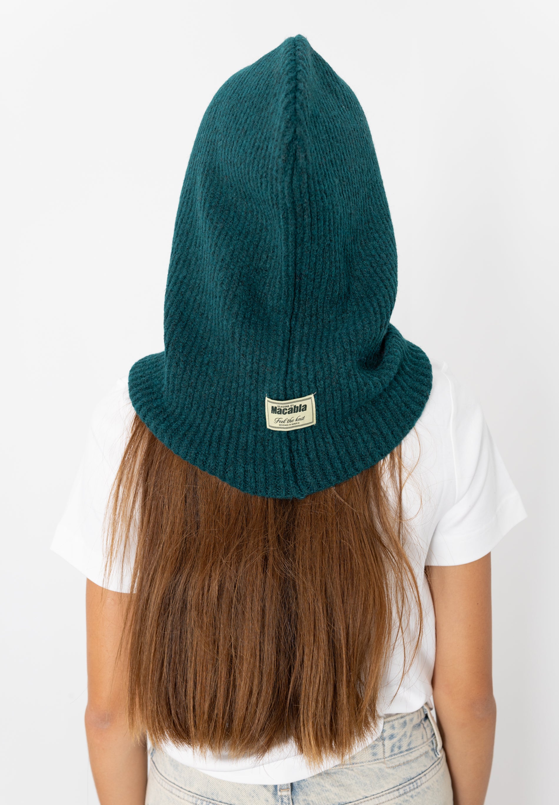 Dark Green and Green Balaclava