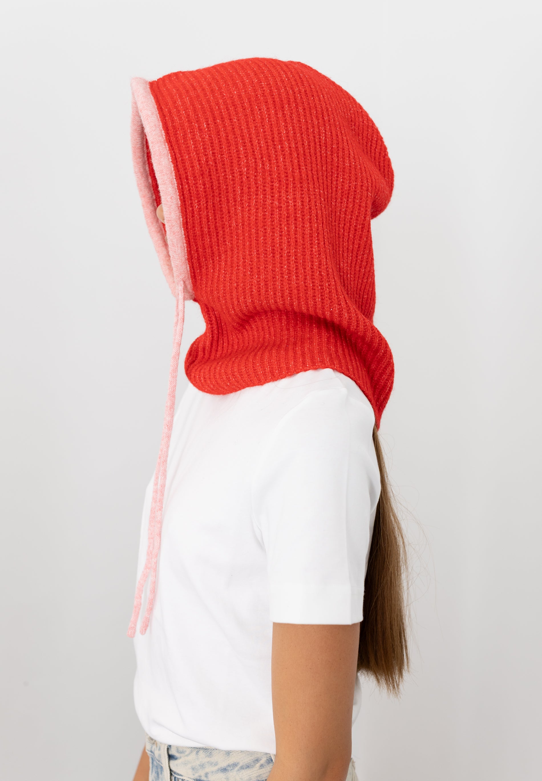 Red and Pink Balaclava