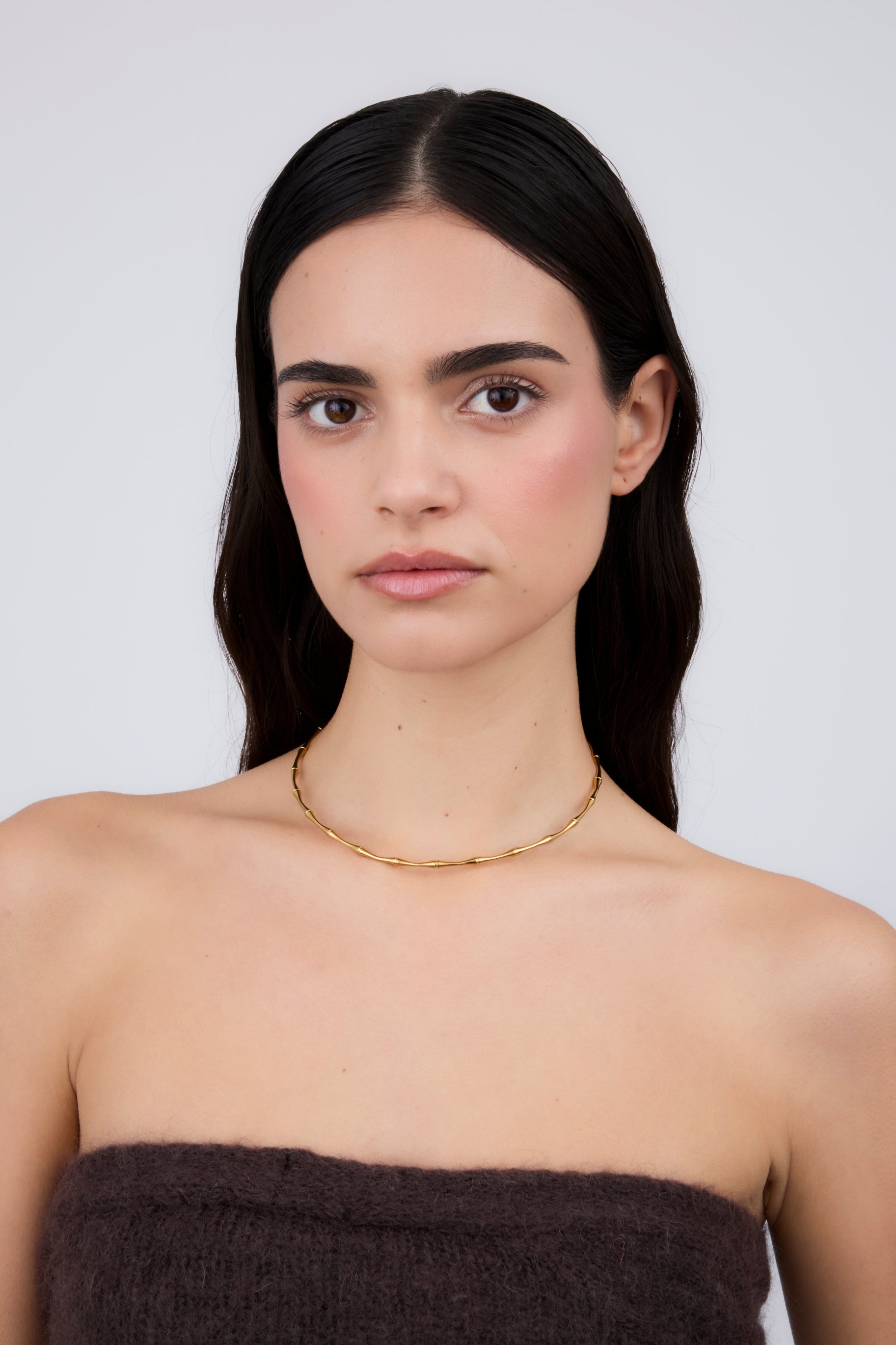 Rigid Bamboo Necklace