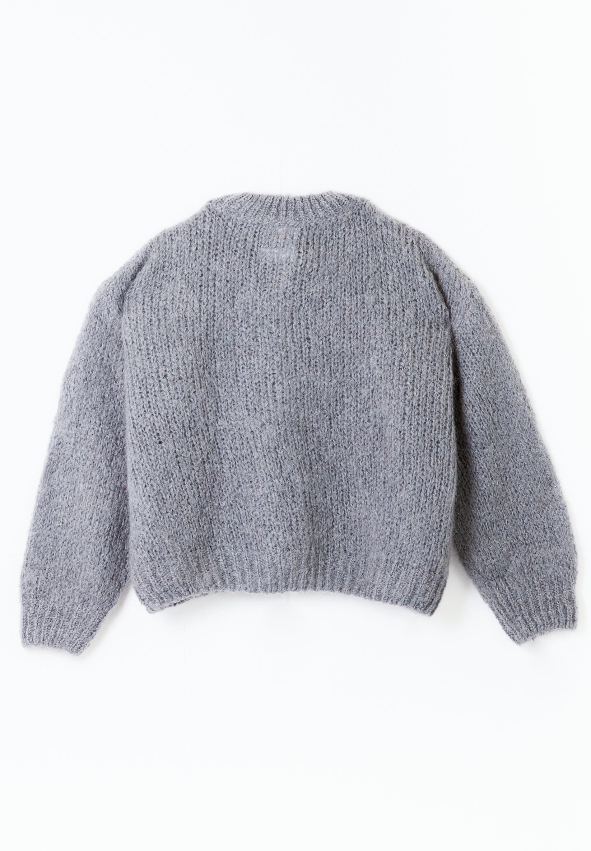 Gray Button Cardigan