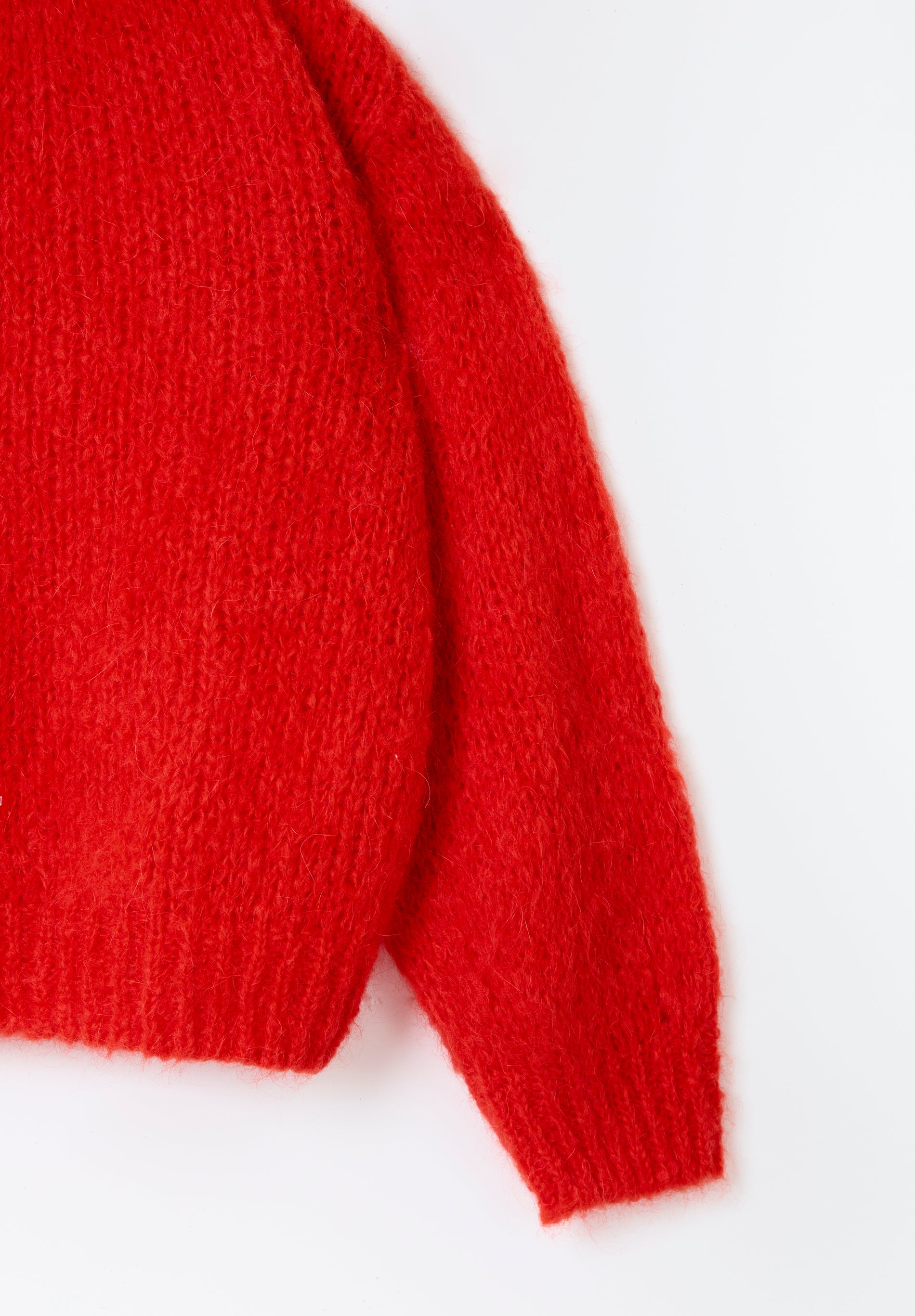 Red Button Cardigan