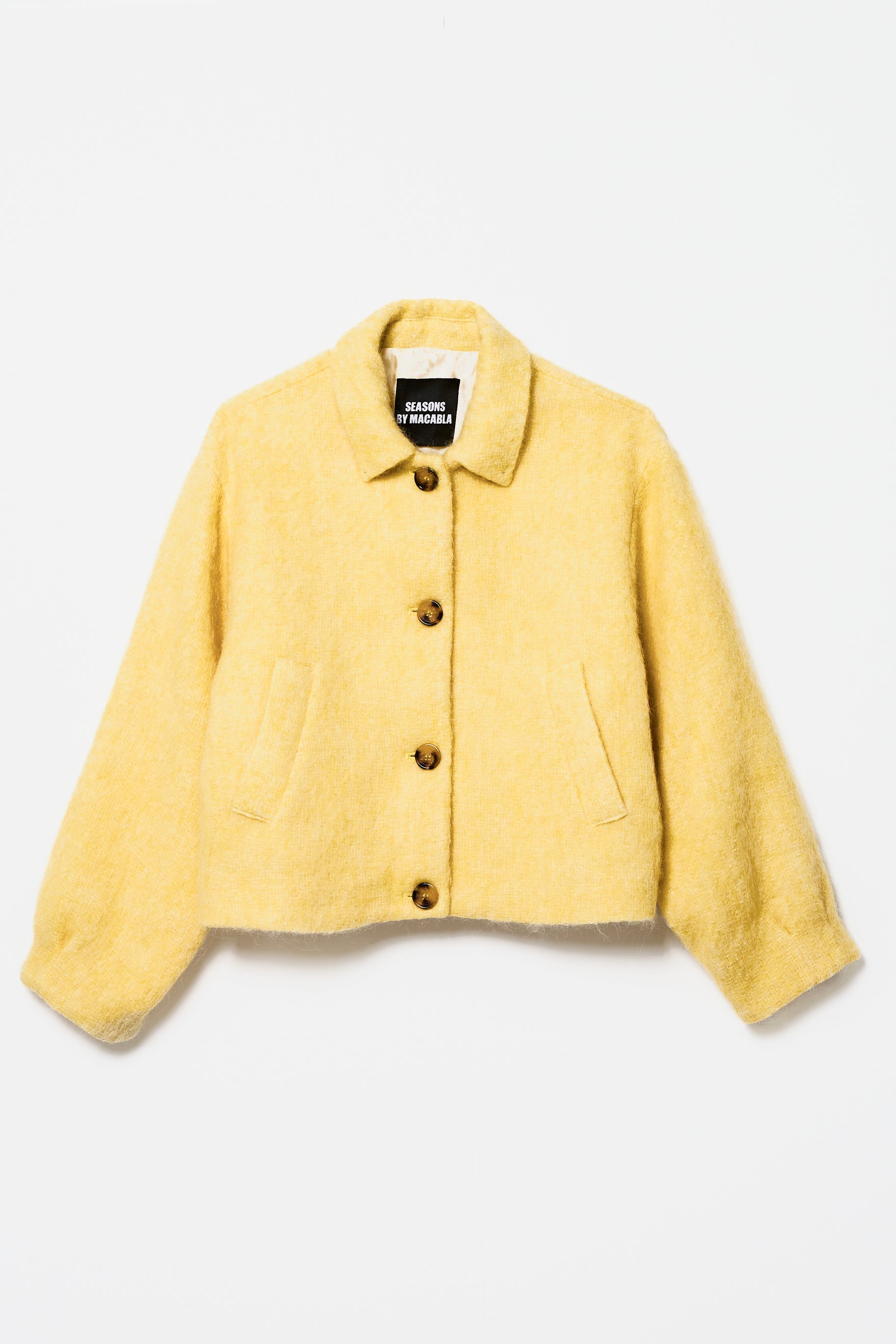 Veste Alpaga Jaune